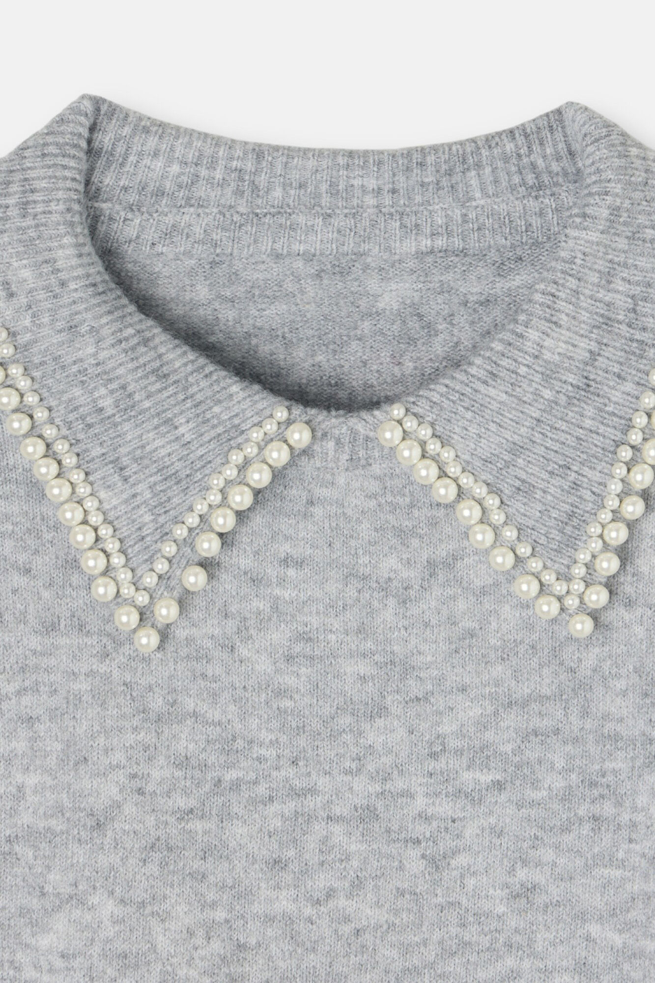 Silbon Camisola de gola polo Cinzento