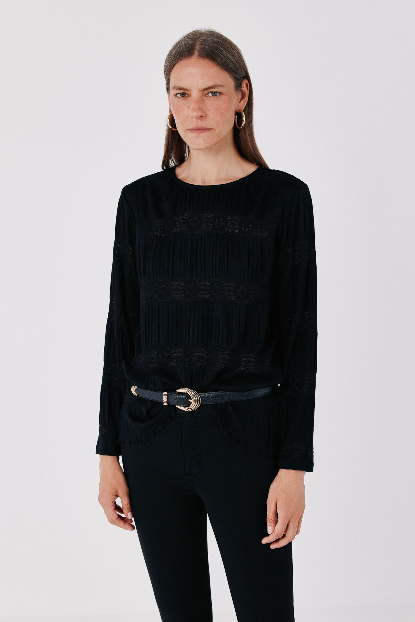 Cortefiel Floral fluid T-shirt