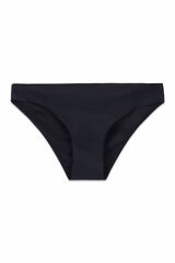 Cortefiel Classic coverage bikini bottoms Black