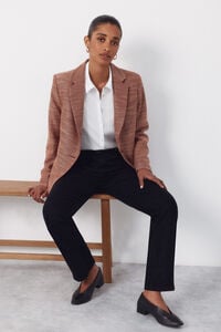 Cortefiel Textured fabric blazer