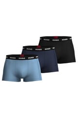HUGO Pack tr&ecirc;s boxers Preto