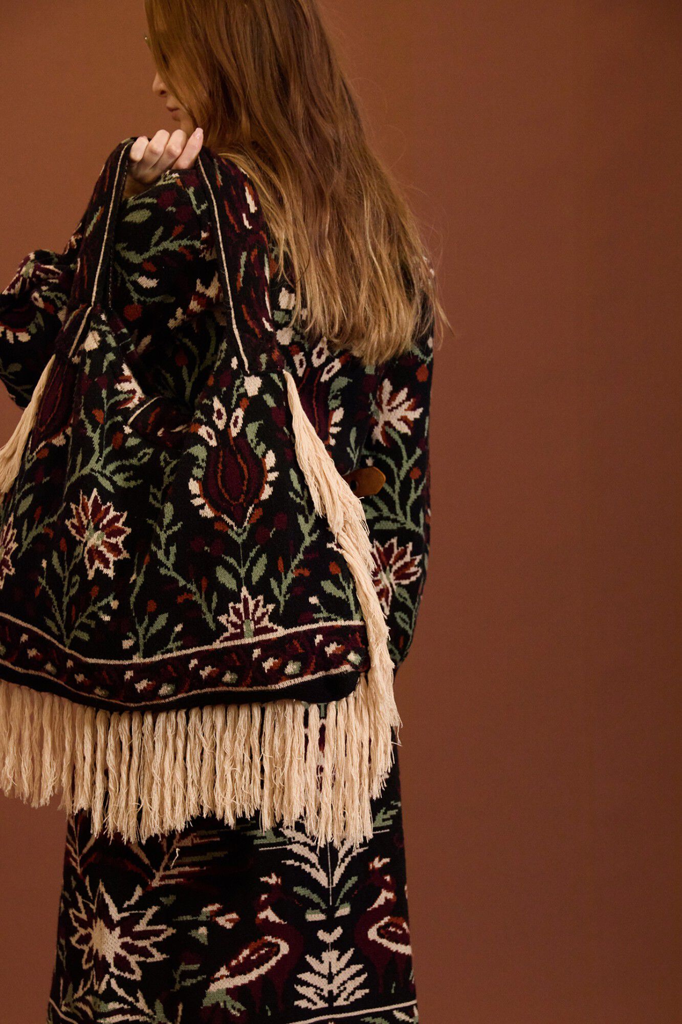 Meisie Jersey jacquard &eacute;tnico