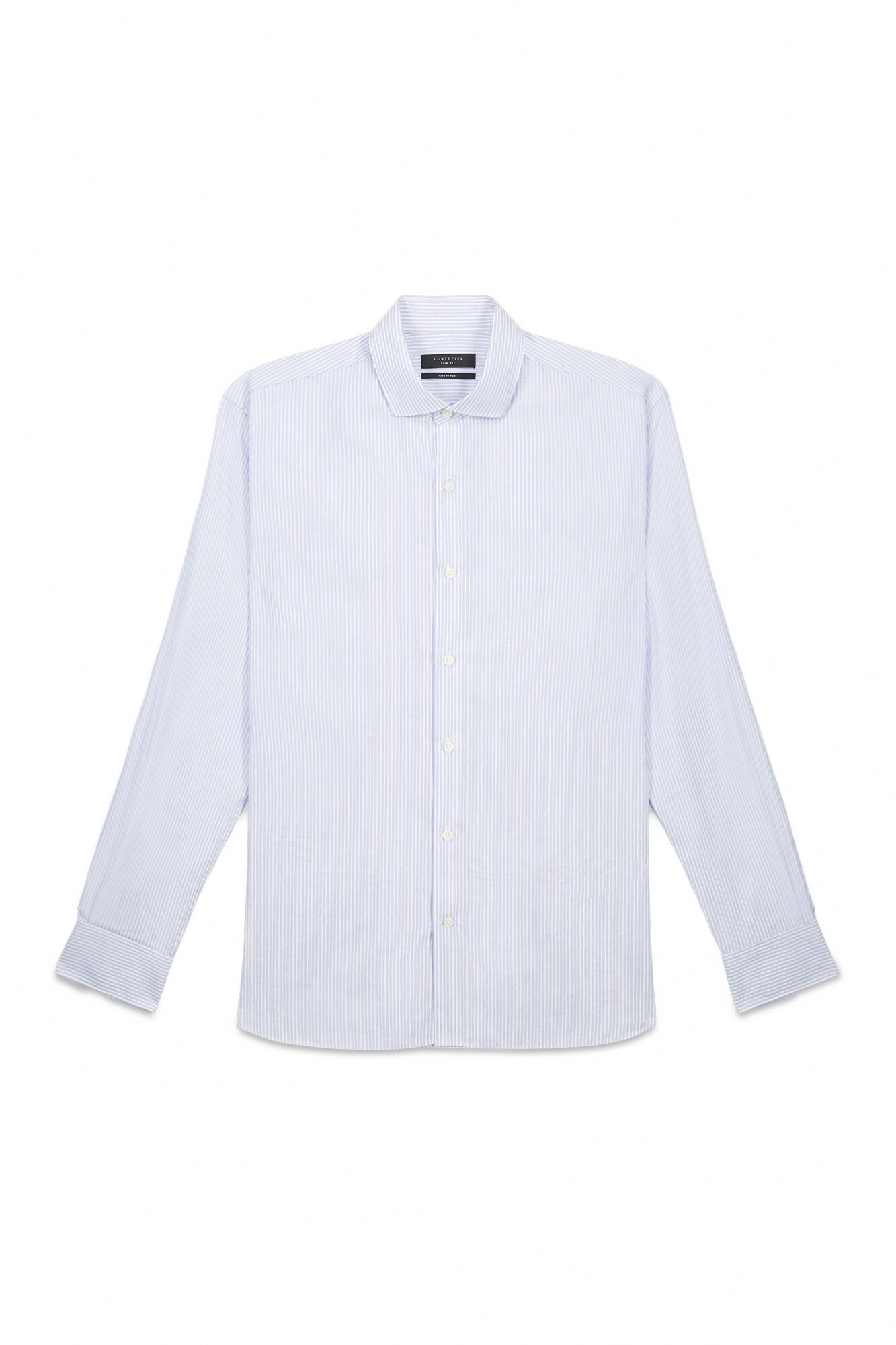 Cortefiel Striped slim fit easy-iron dress shirt