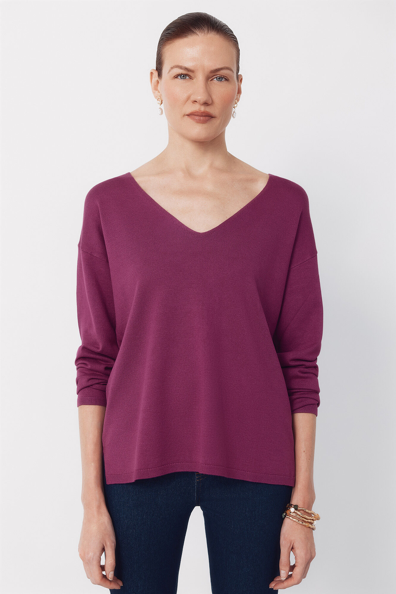 Cortefiel V-neck jumper