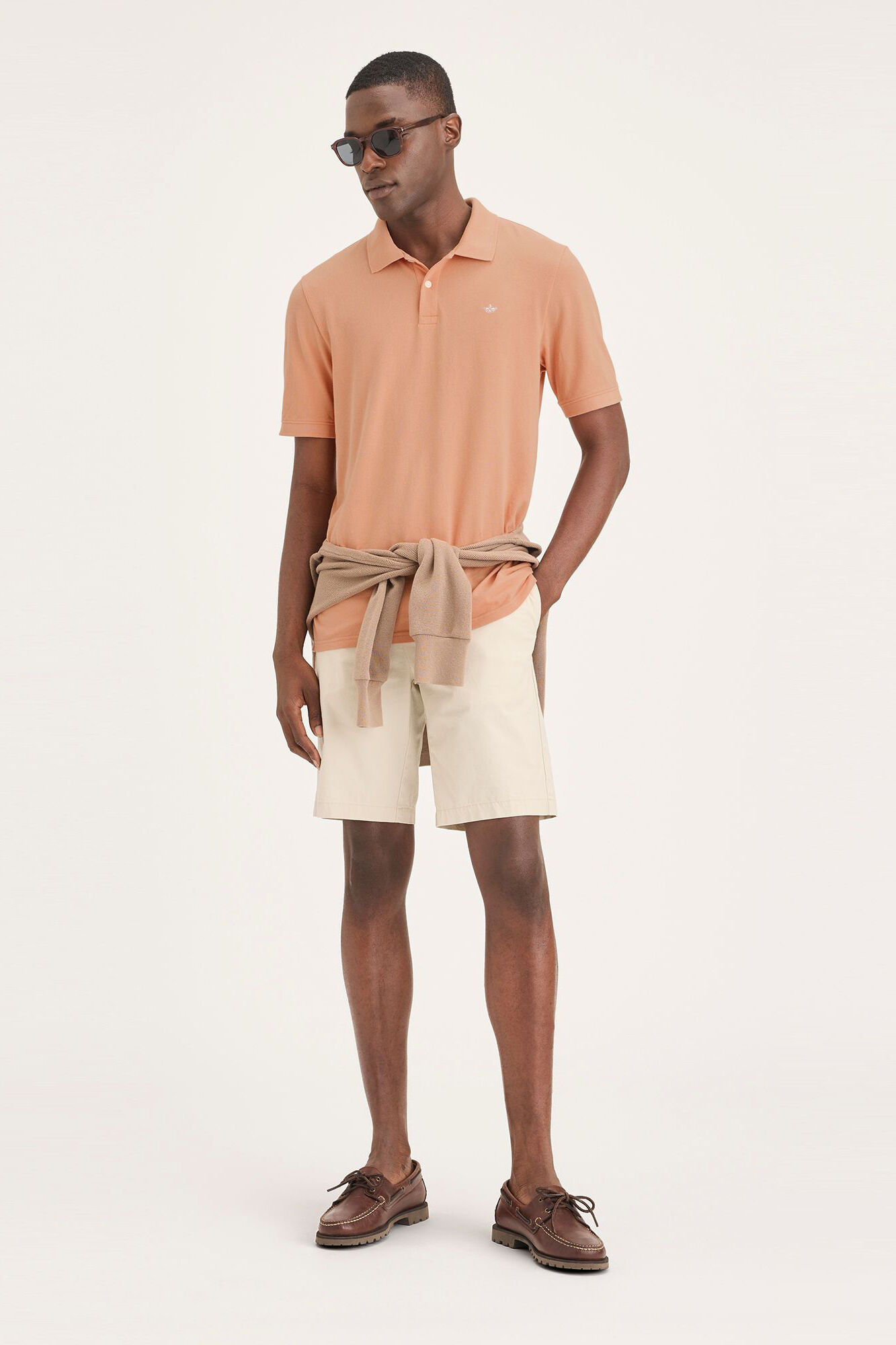 Dockers Polo de manga curta Laranja