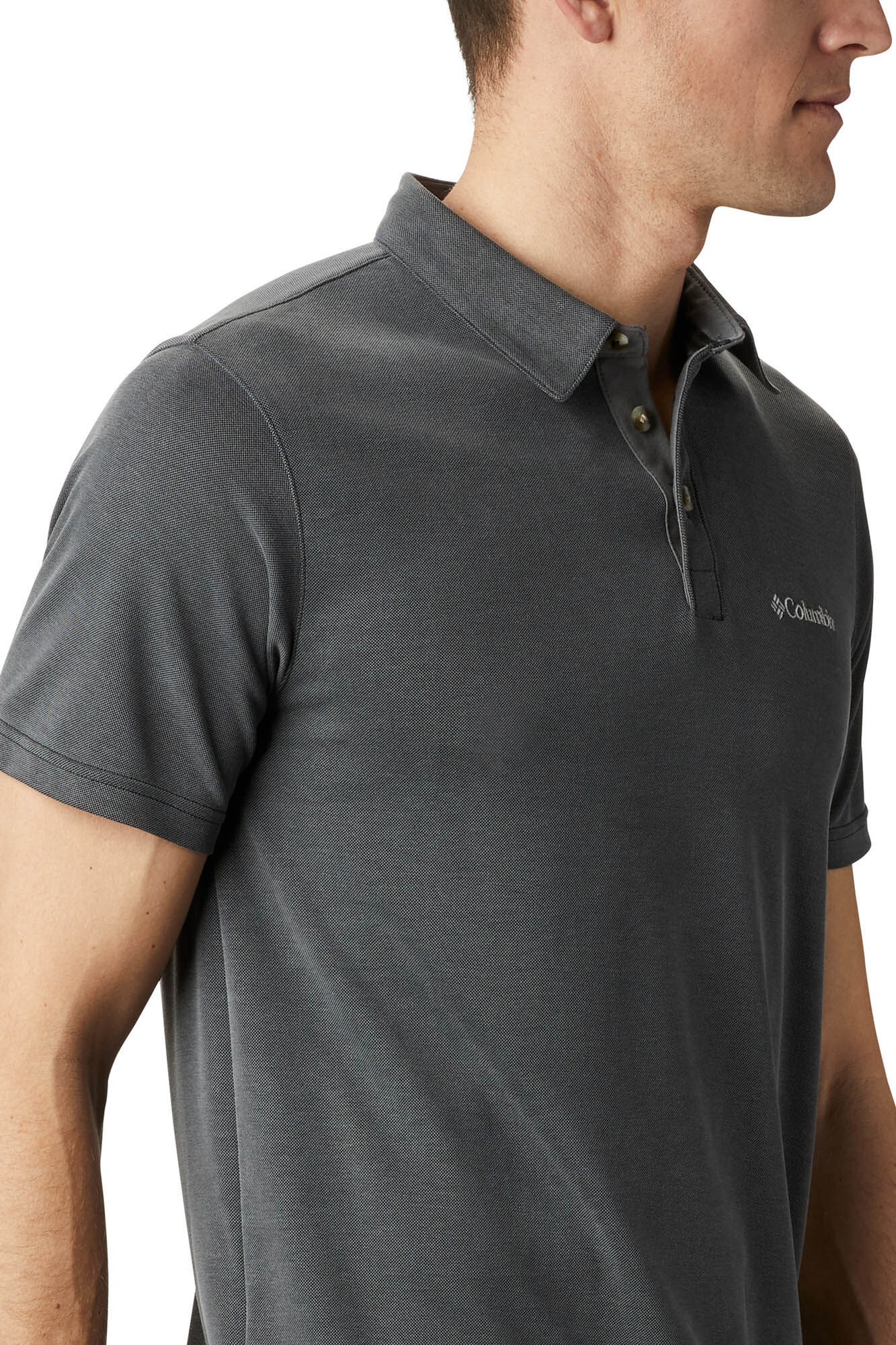 Columbia Polo Nelson Point&trade;  Cinzento