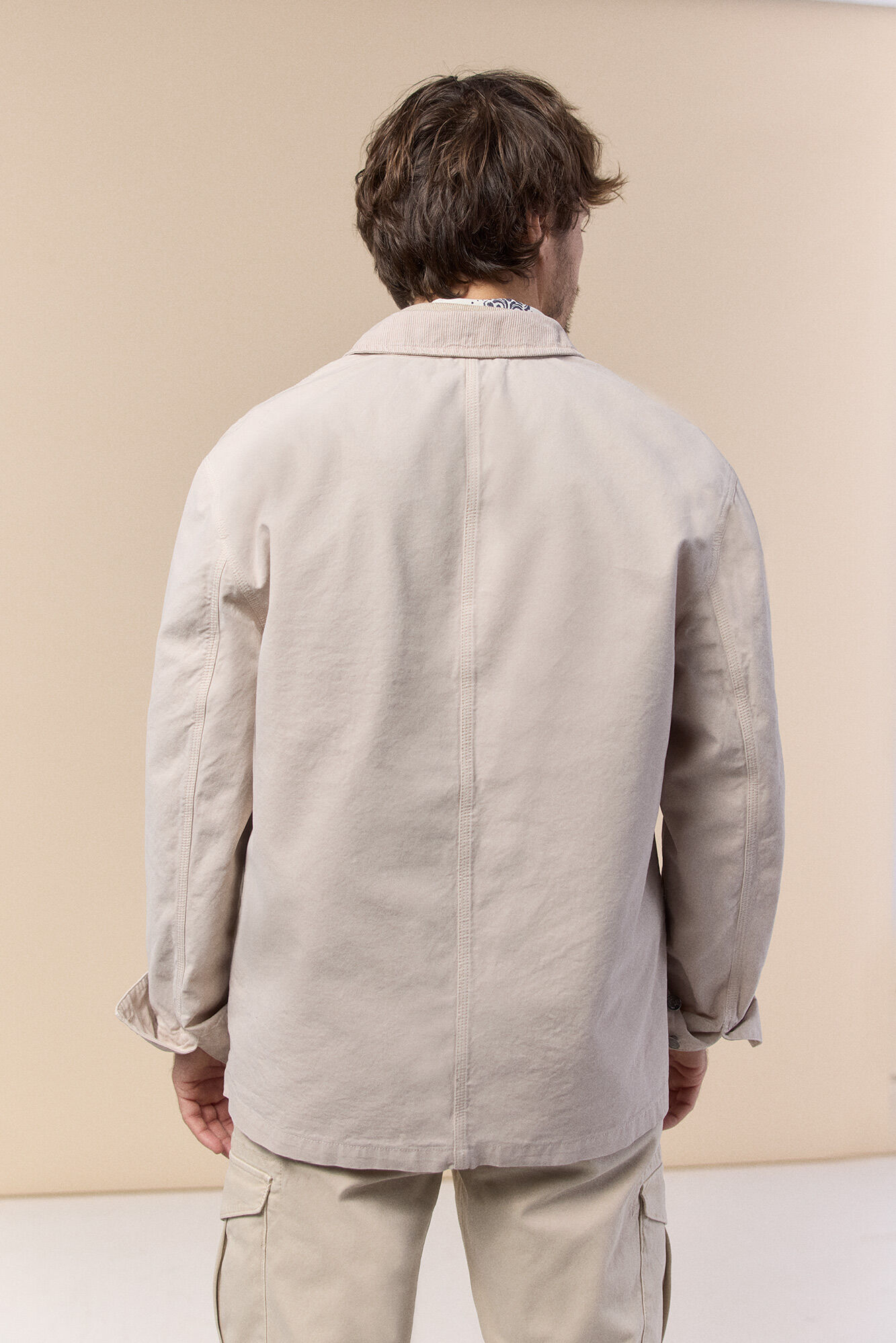 OOTO Casaco worker Ecru