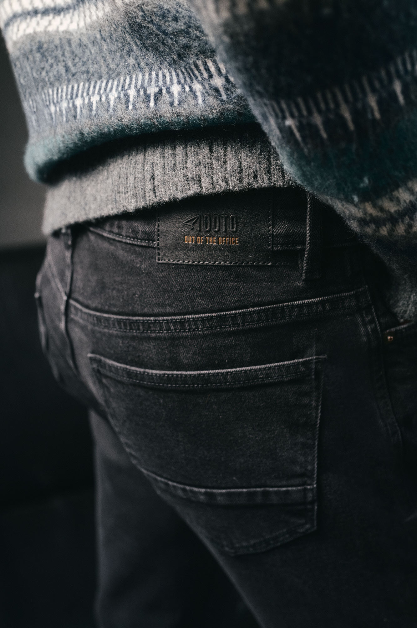 OOTO Pantal&oacute;n vaquero slim fit Negro