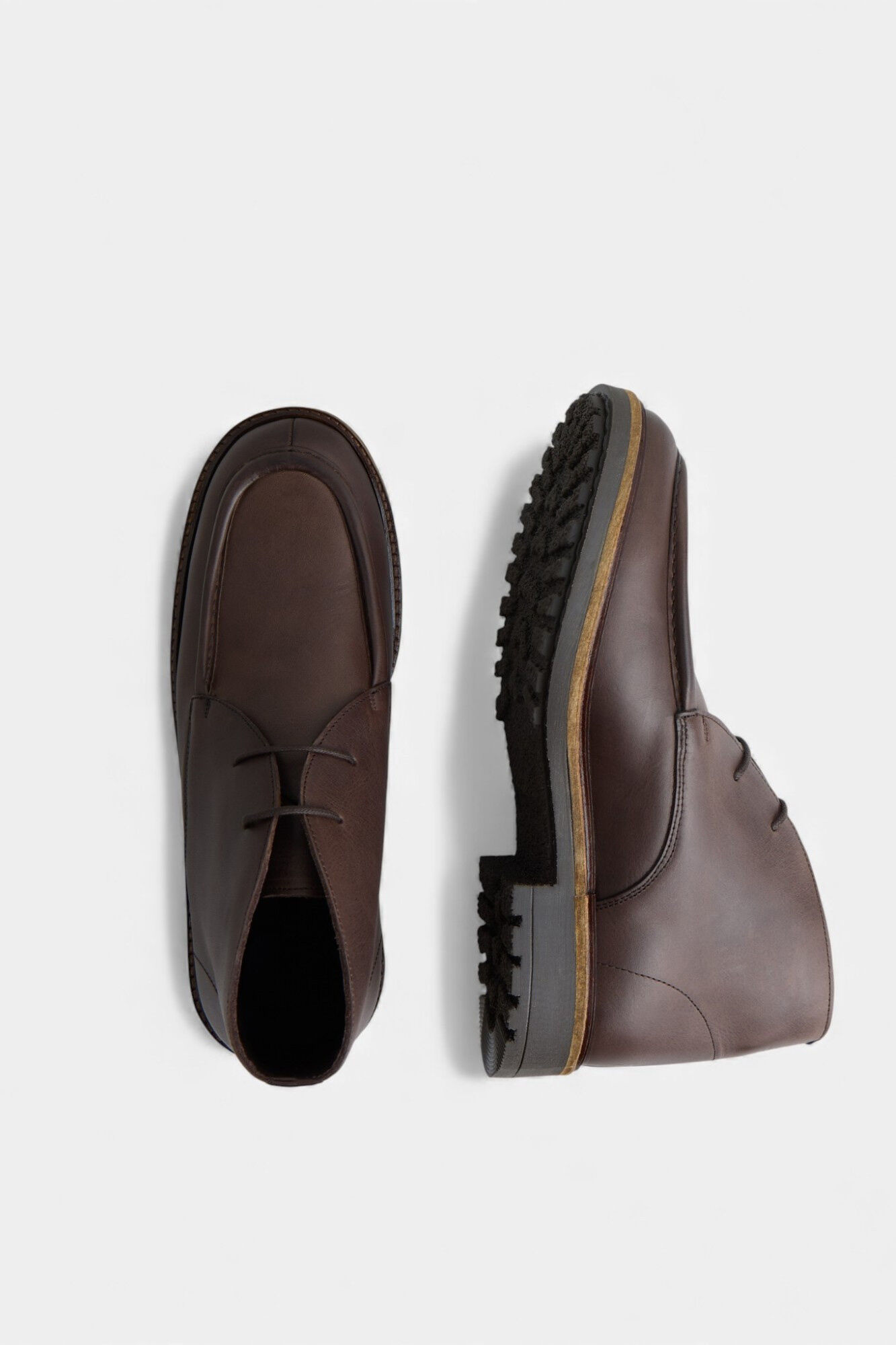 Silbon Leather sport boot Brown