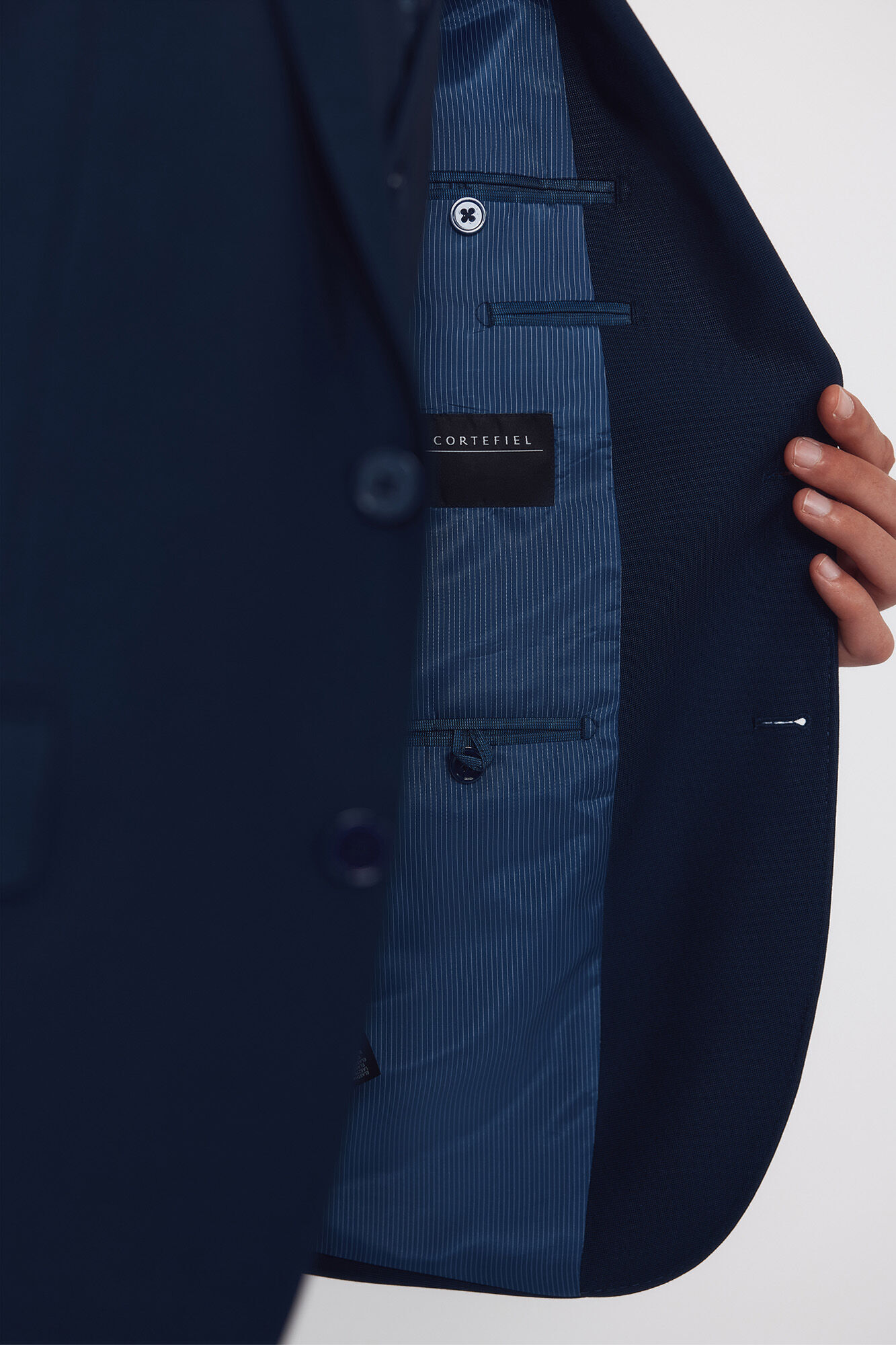 Cortefiel Structured blazer Serie XXI Navy