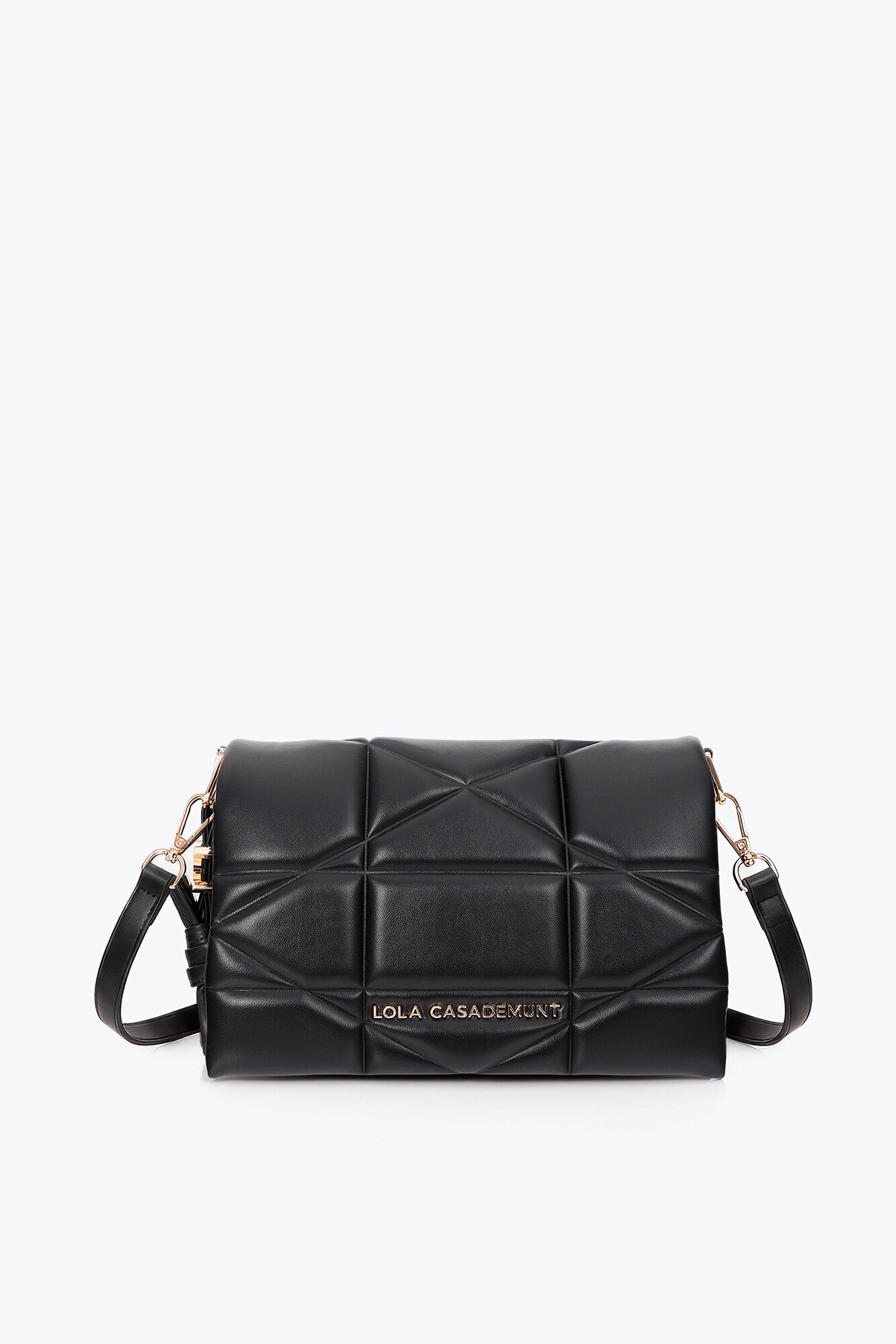Lola Casademunt Bolsa a tiracolo acolchoada Preto