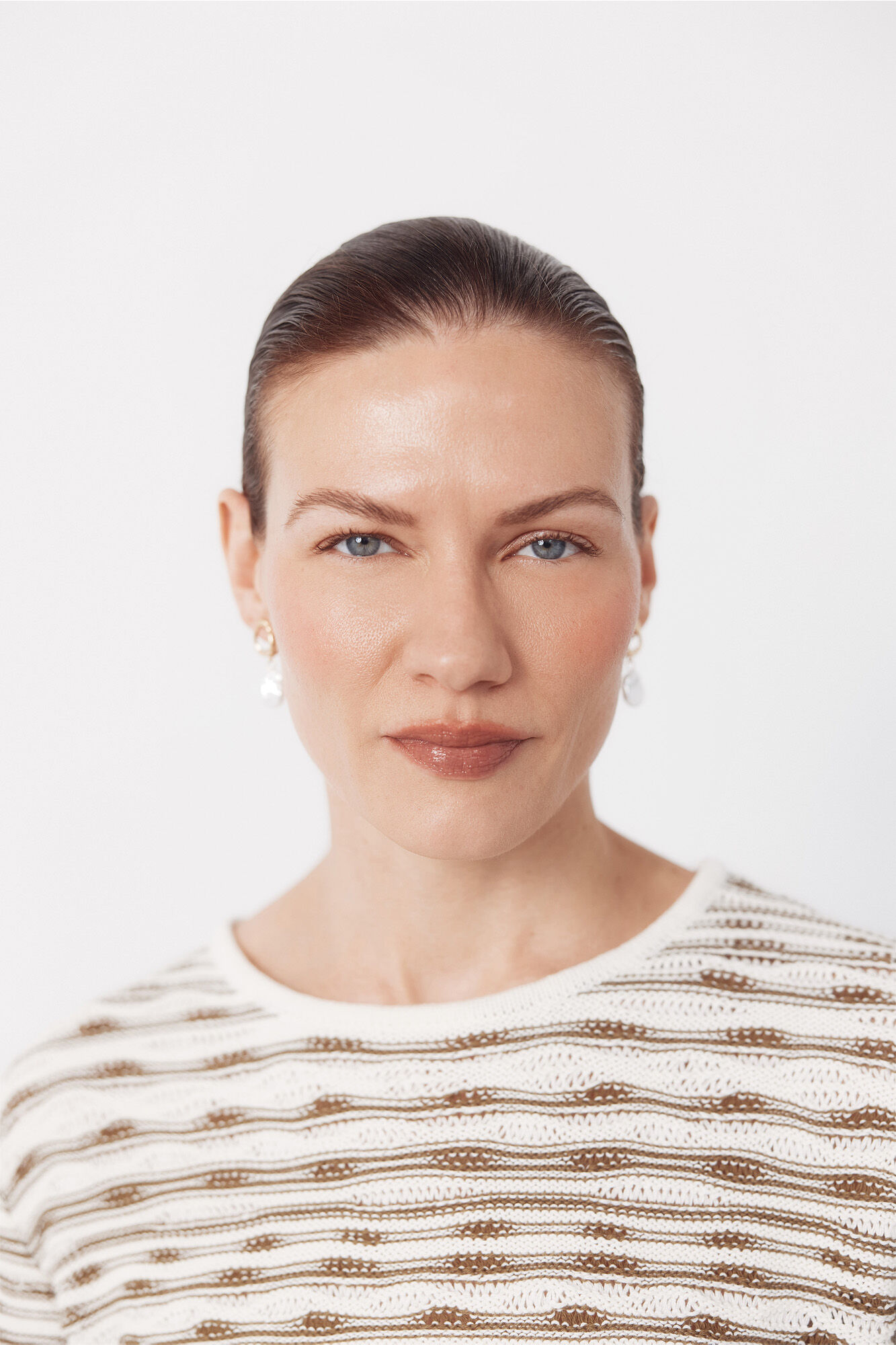 Cortefiel Jersey-knit textured jumper Kaki