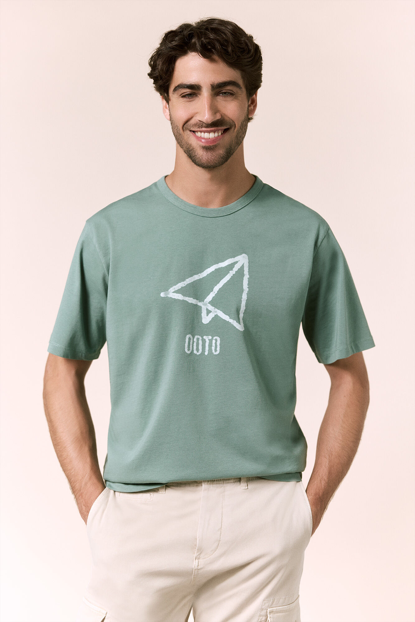 OOTO T-shirt com logo grande