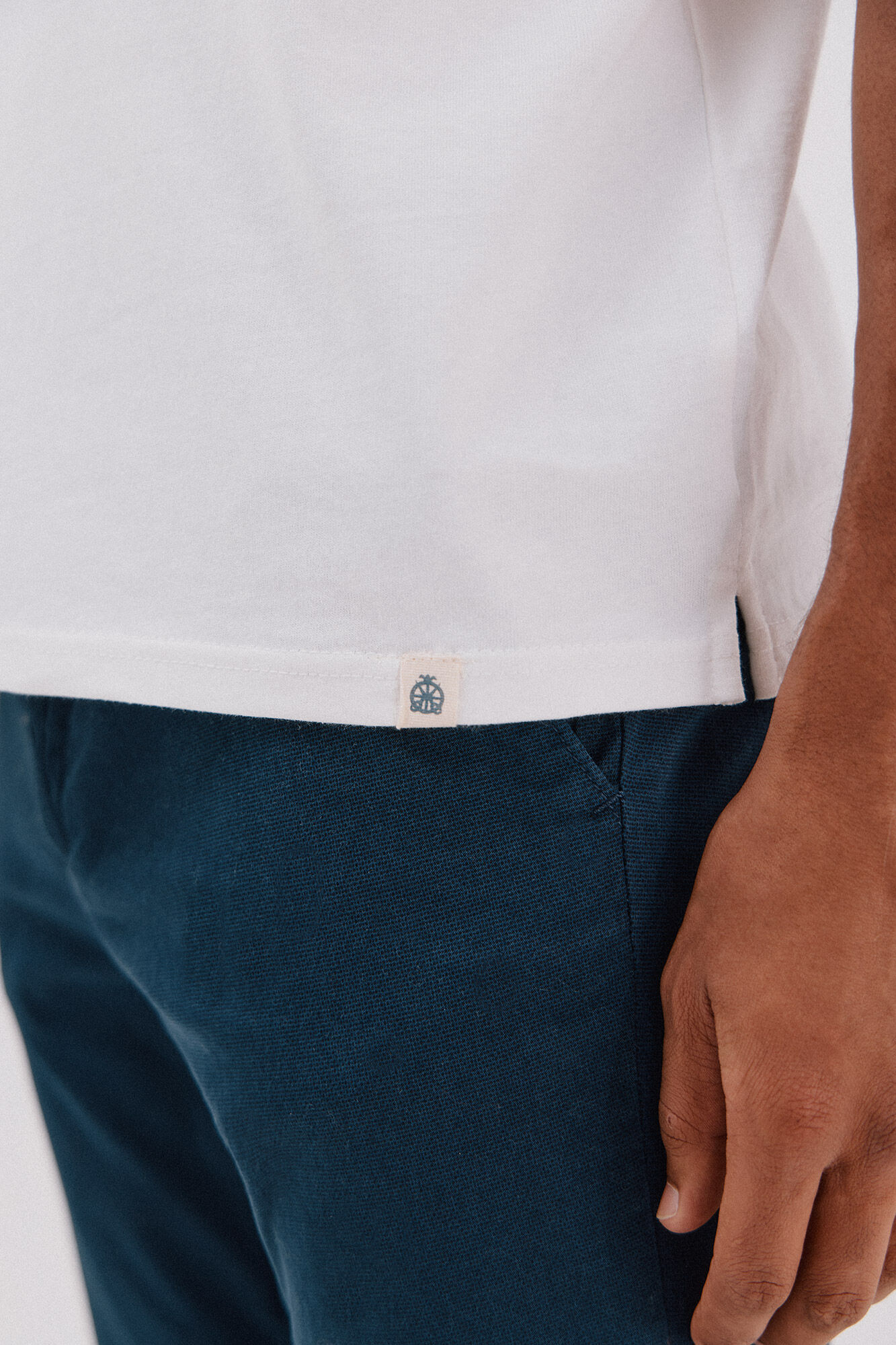 Cortefiel Basic T-shirt White