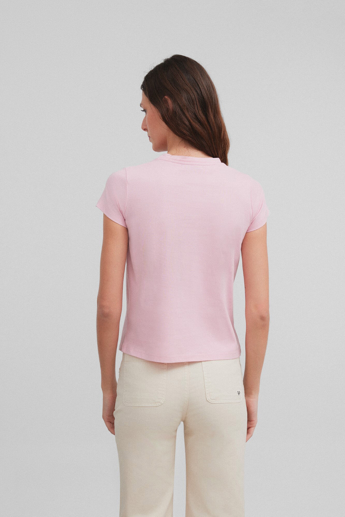 Silbon Camiseta woman clasica Rosa