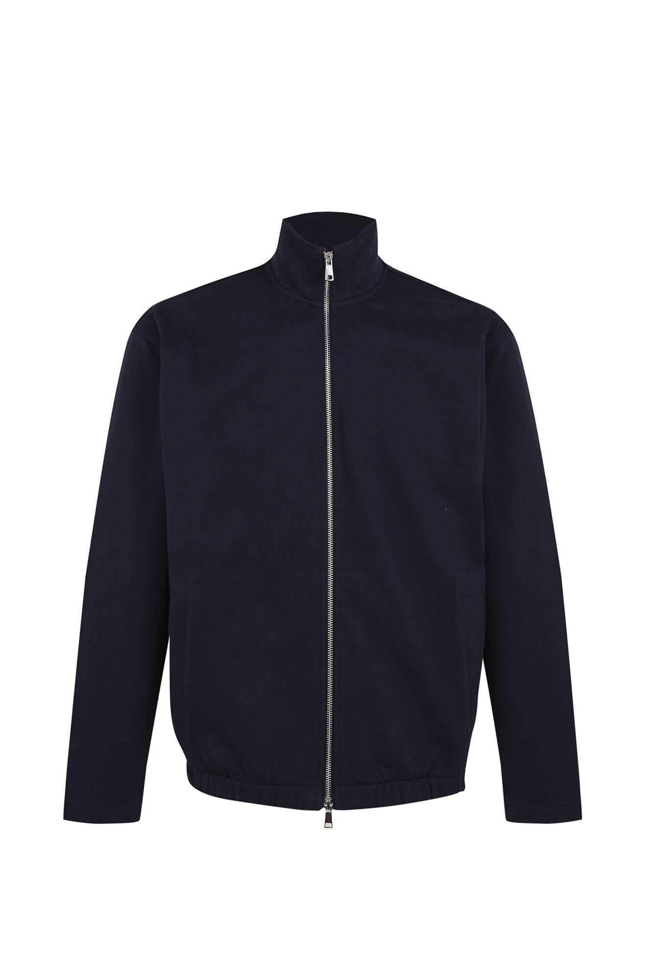 Cortefiel Zip fastening cardigan Navy