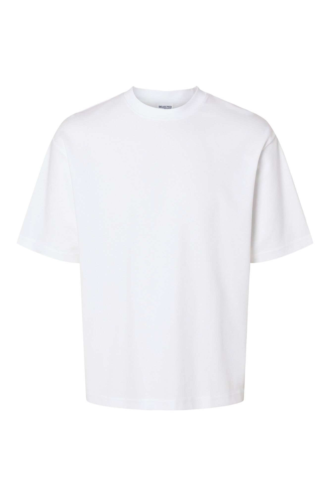 Selected Relaxed short sleeve T-shirt White