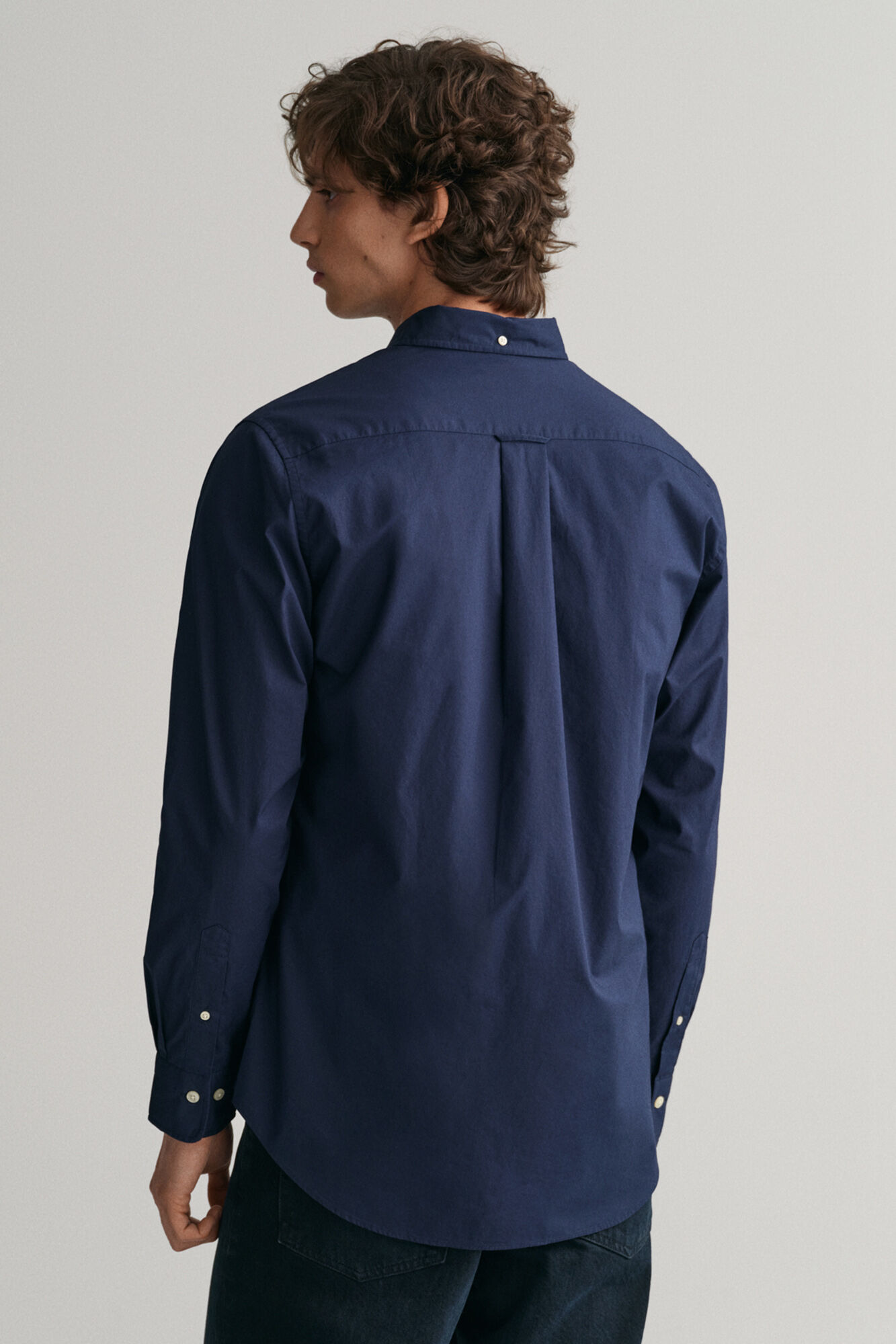 Gant Reg classic poplin shirt Blue