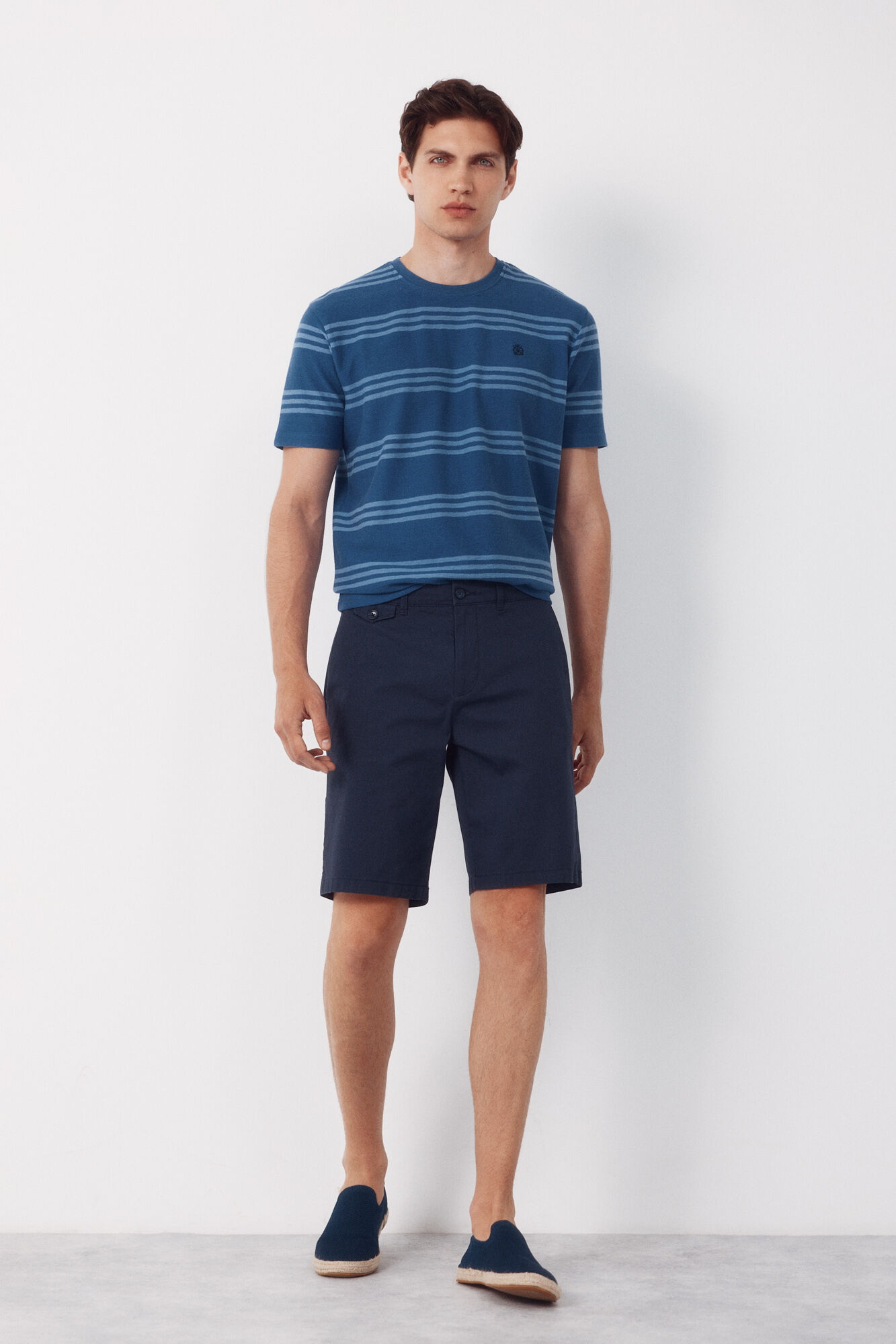 Cortefiel Bermudas chinos estampadas