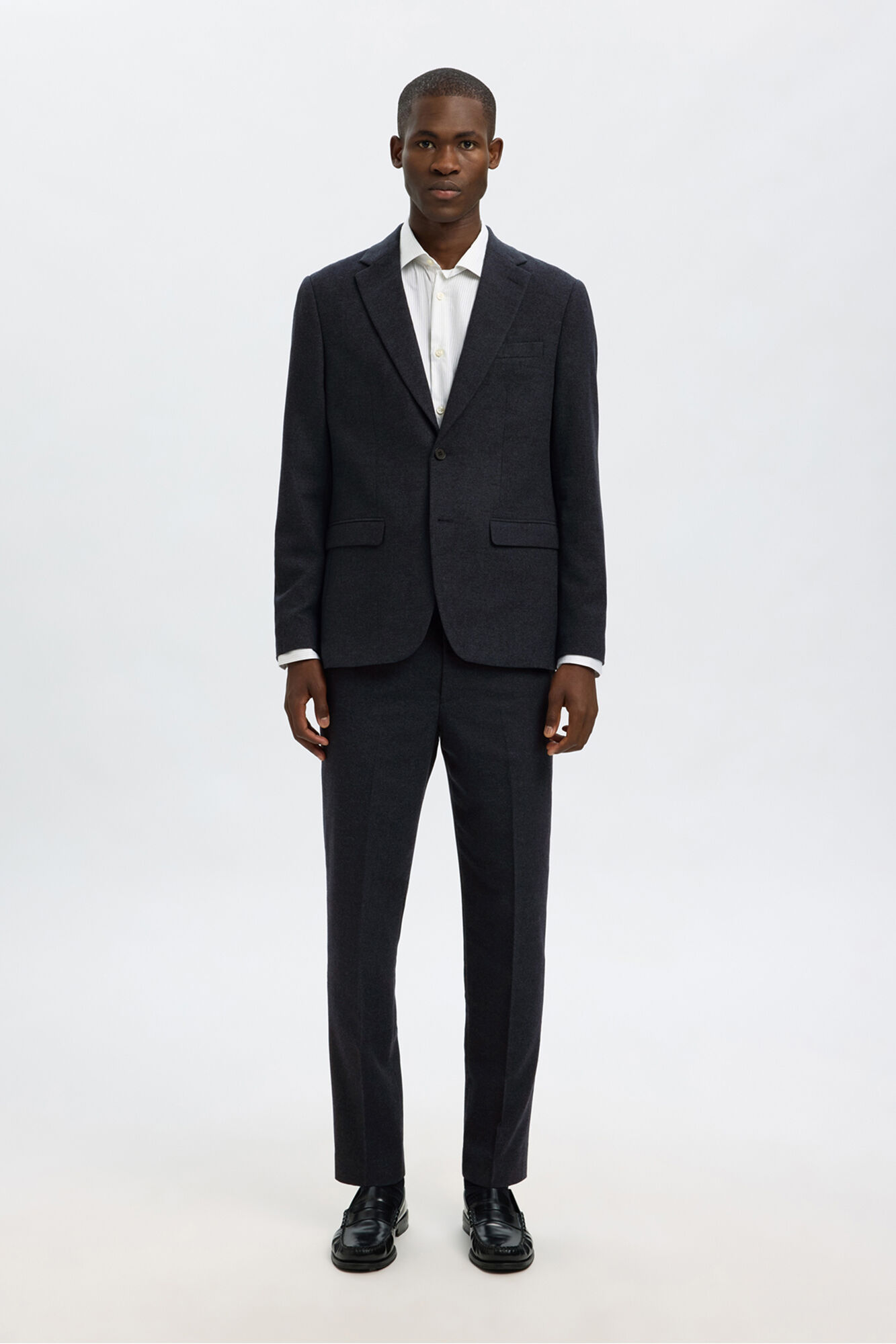 Selected Blazer de l&atilde; slim fit