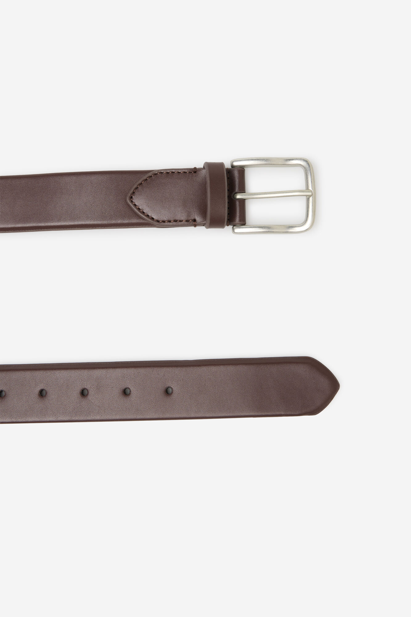 Cortefiel Stretch dress belt Dark brown