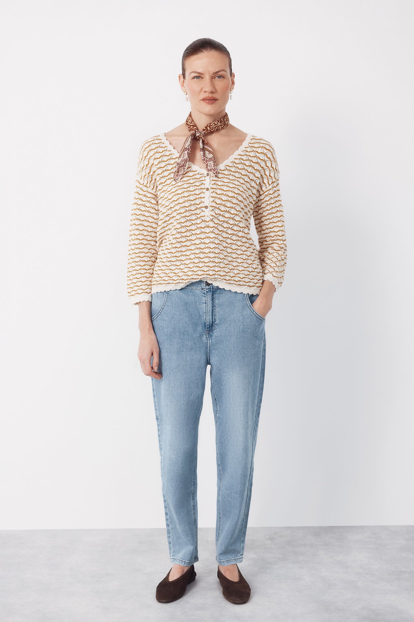 Cortefiel Jeans Easy Fit Blue