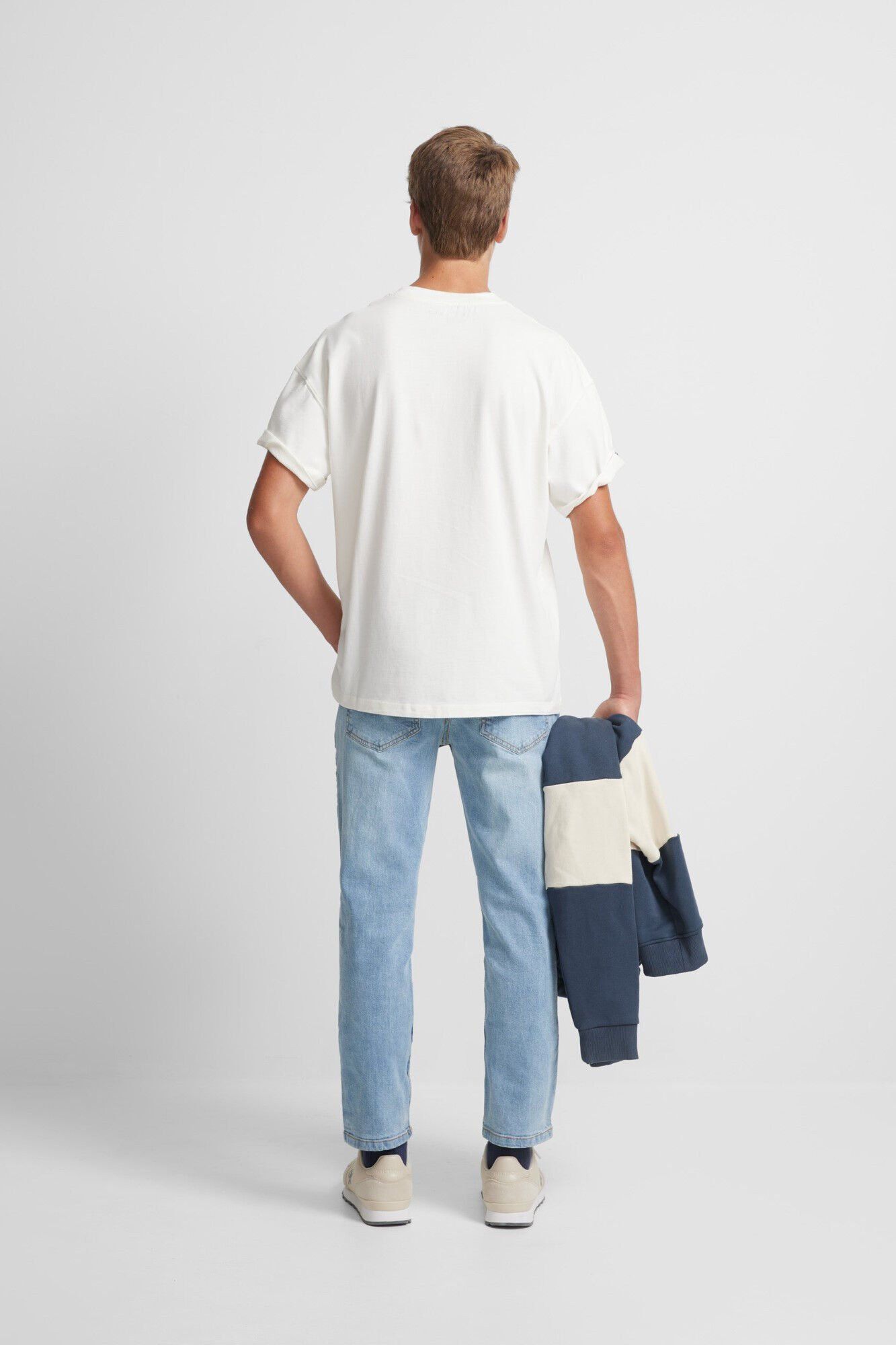 Silbon Camiseta special fit classic heritage Beige