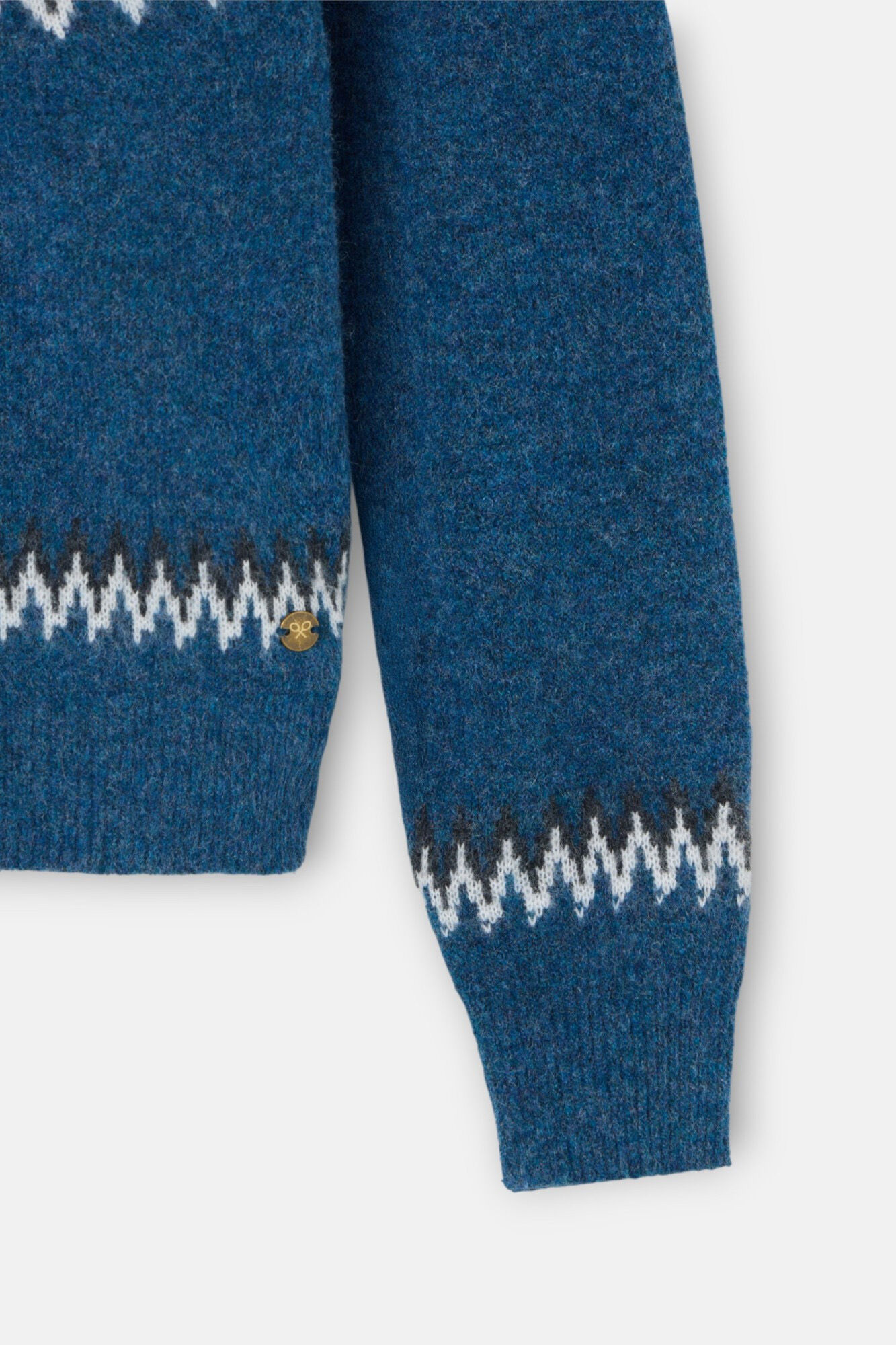 Silbon Camisola jacquard Azul