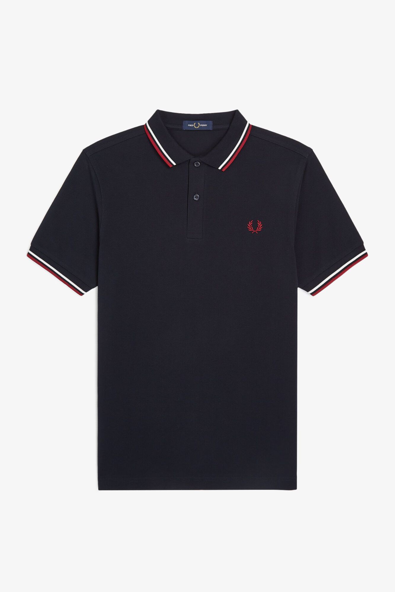 Fred Perry Polo em dois tons Fred Perry Azul