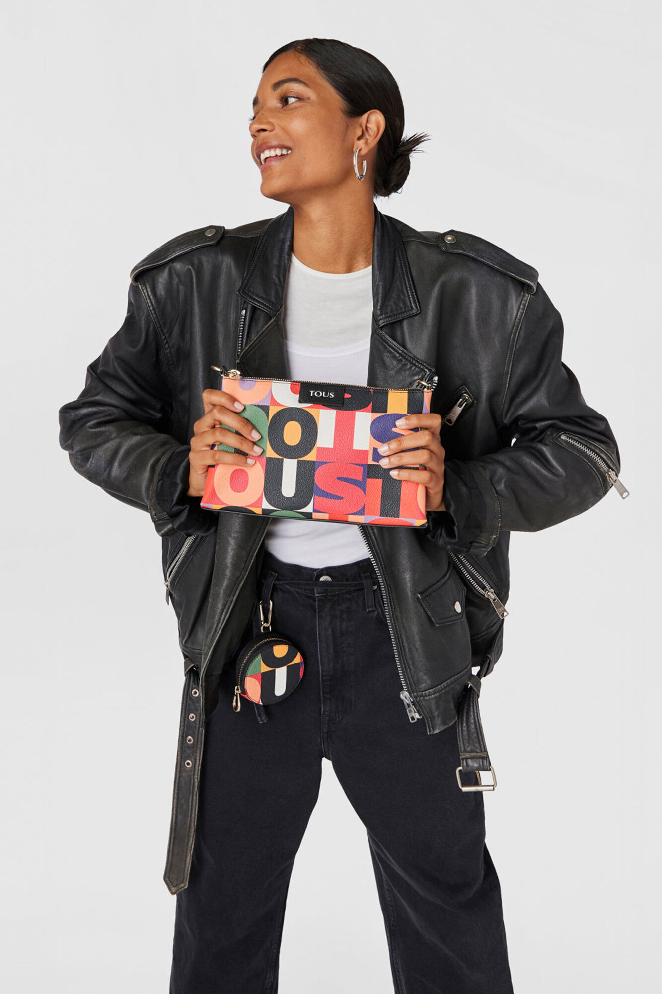 Tous Bandolera Flat negra TOUS Mimic Negro