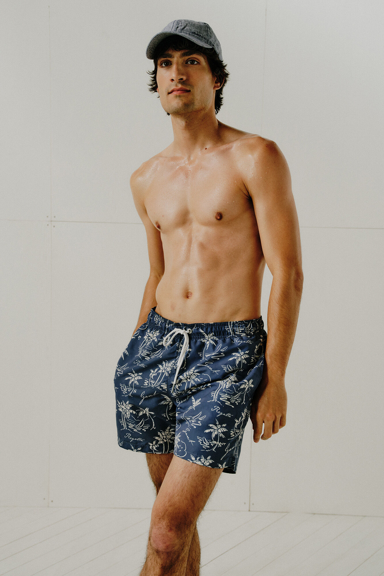 Gant Ba&ntilde;ador estampado Azul marino