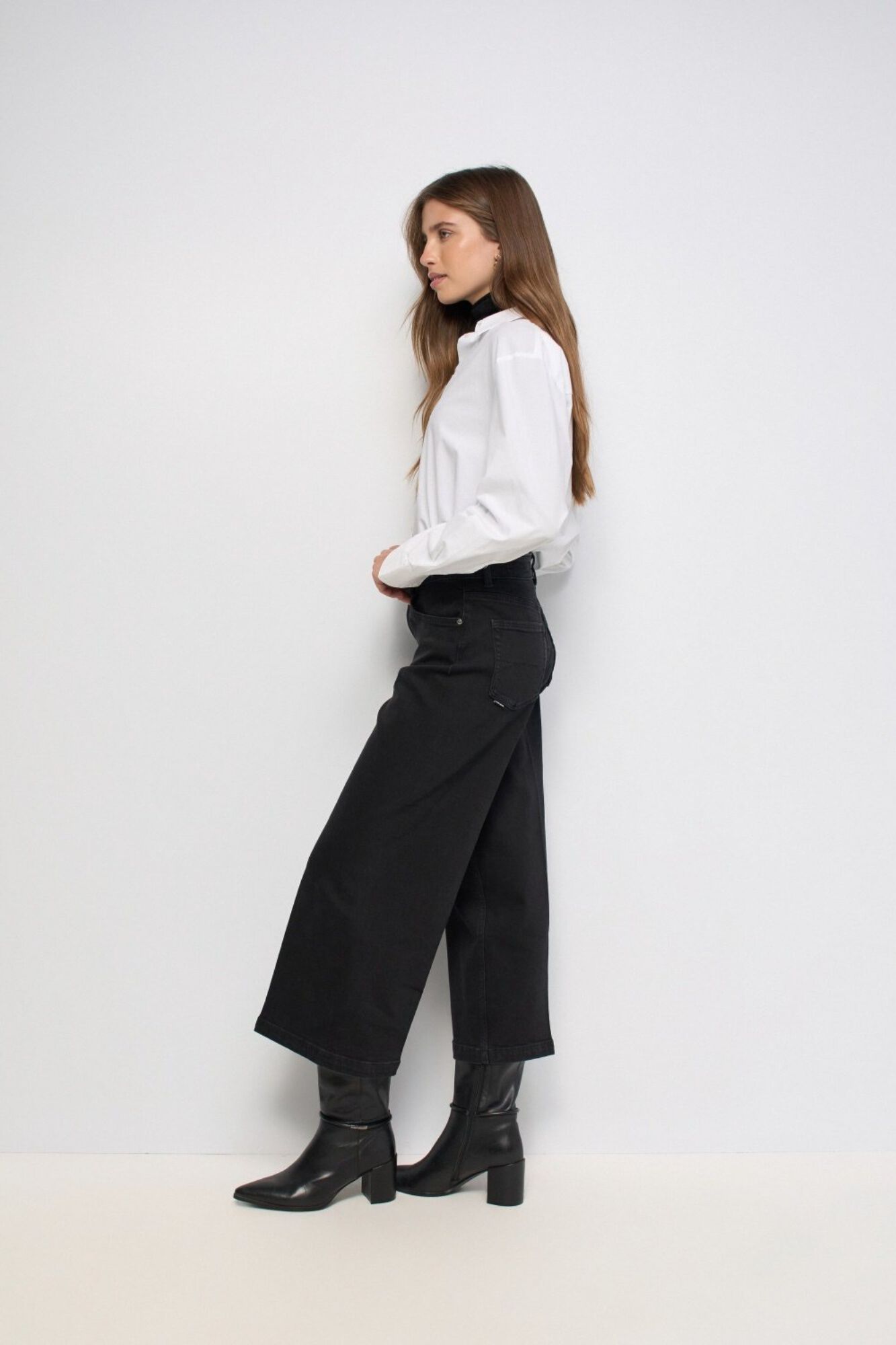 Salsa Jeans Jeans culotte Preto
