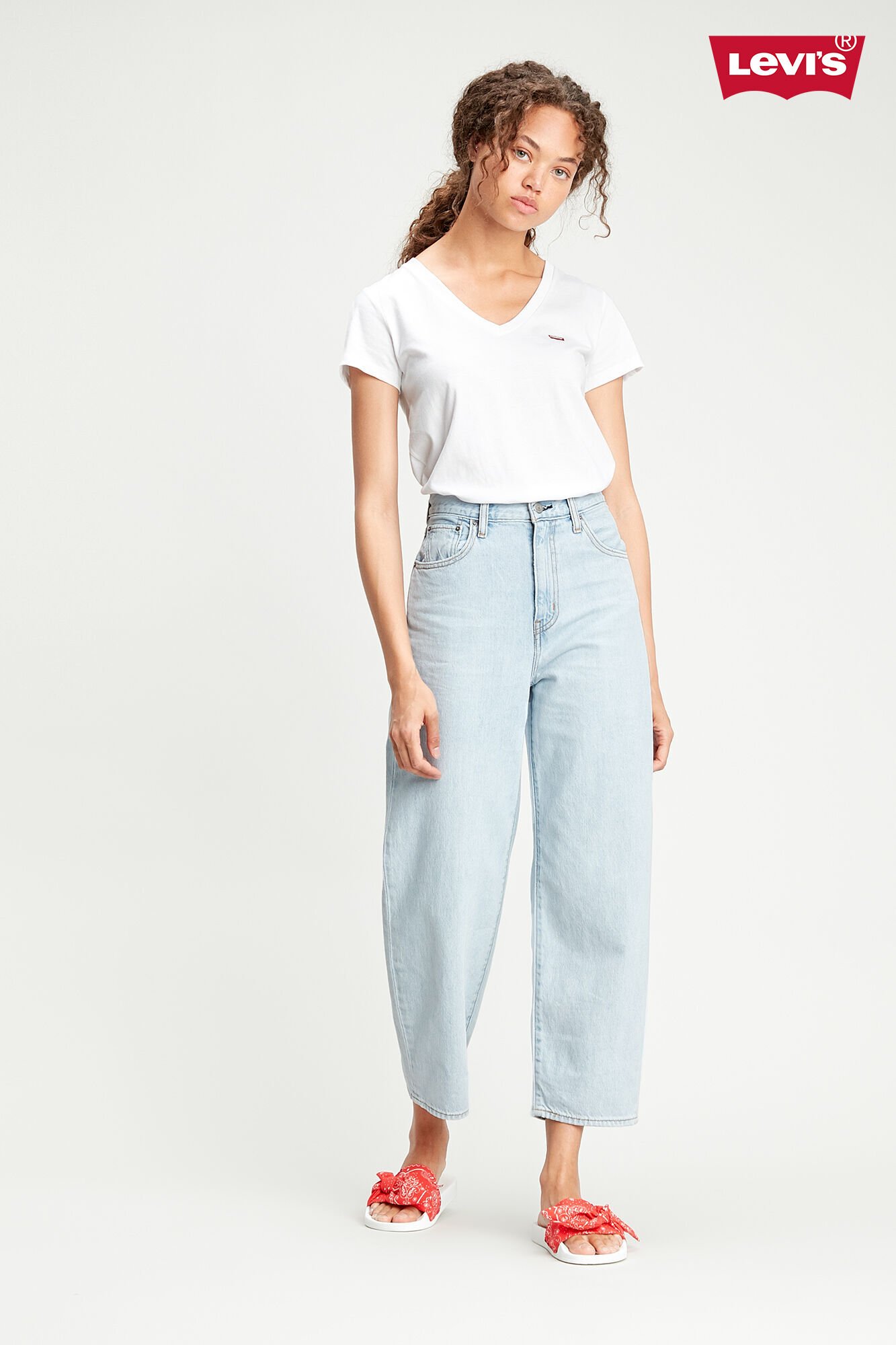 Levi's T-shirt Levi's&reg; cl&aacute;ssica de algod&atilde;o com log&oacute;tipo