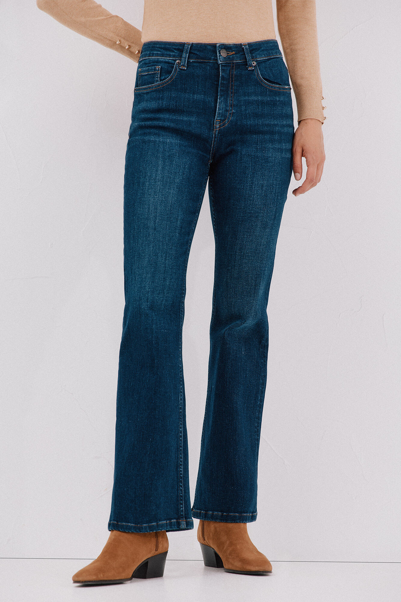 Cortefiel Bell bottom jeans