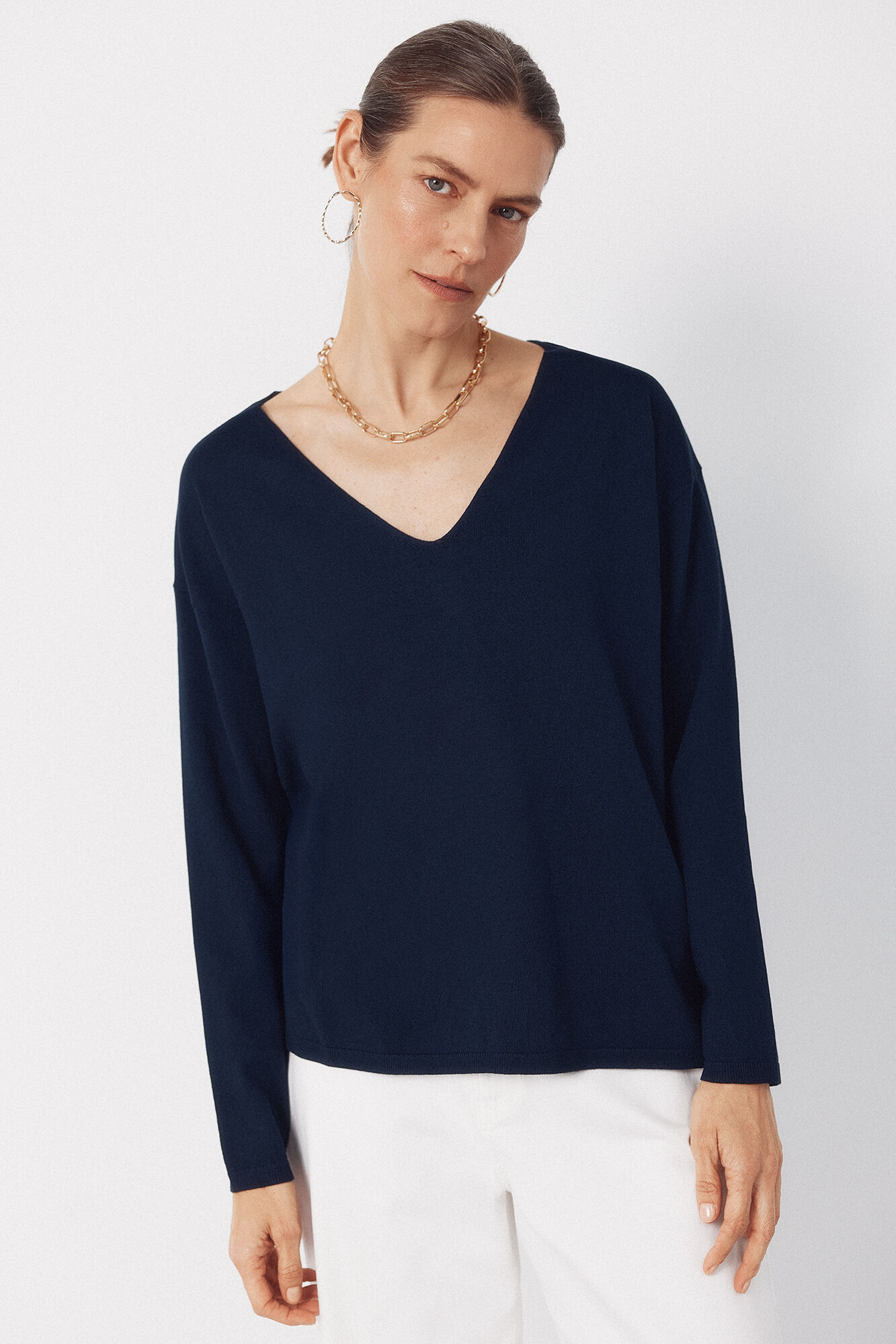 Cortefiel V-neck jumper
