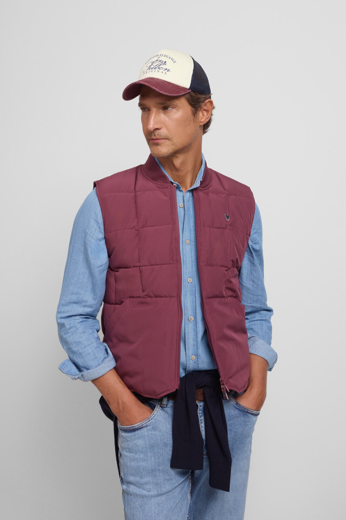 Silbon Colete t&eacute;cnico xadrez Granada