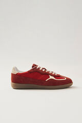 Alohas Zapatillas de piel Tb.490 Rojo