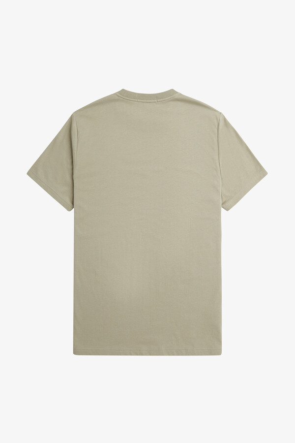 Cortefiel Short-sleeved T-shirt Kaki