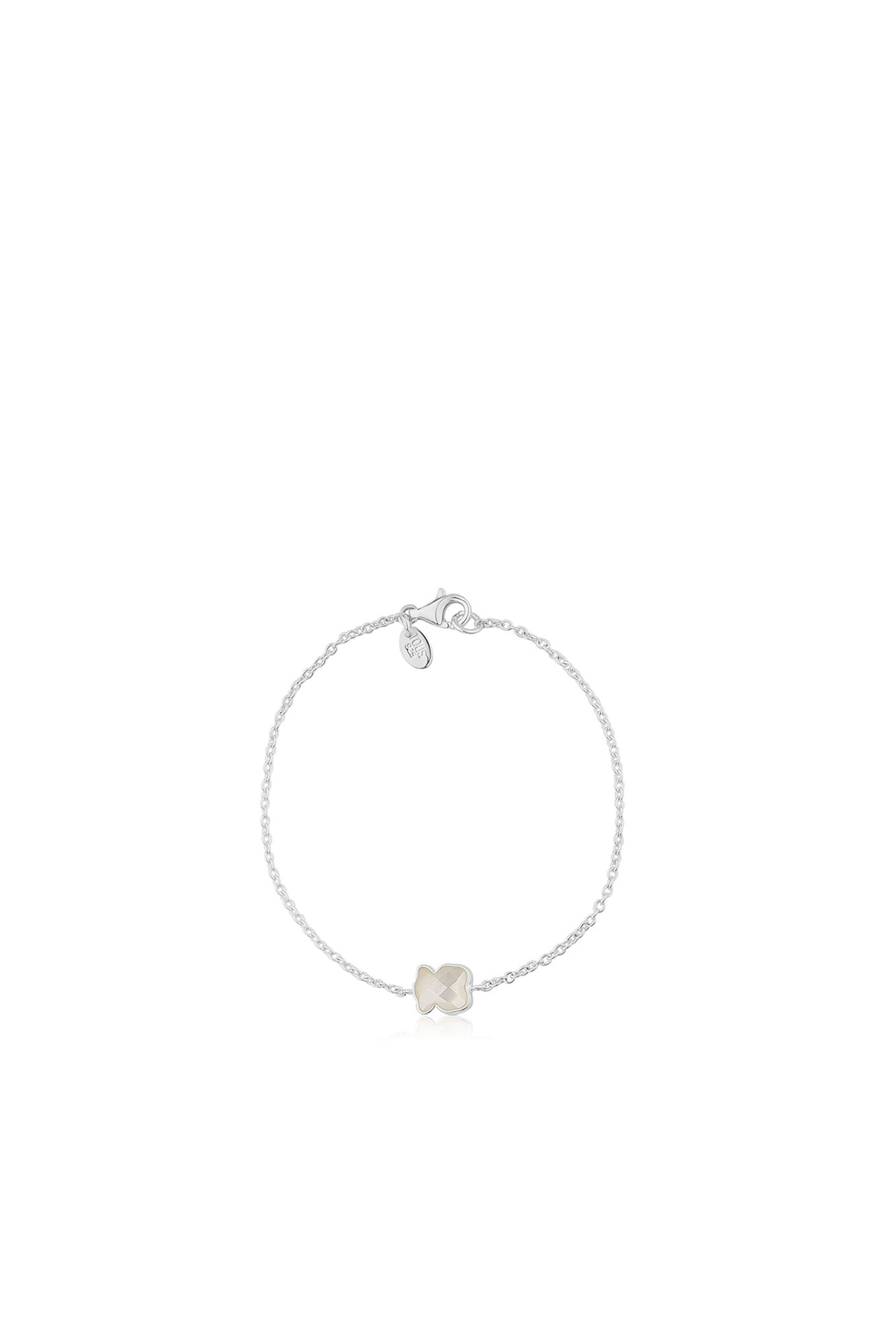 Tous Silver and nacre bracelet Grey