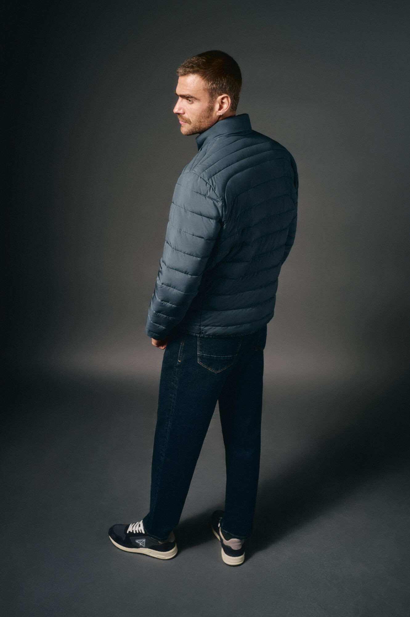 OOTO Cazadora acolchada ultralight Azul marino