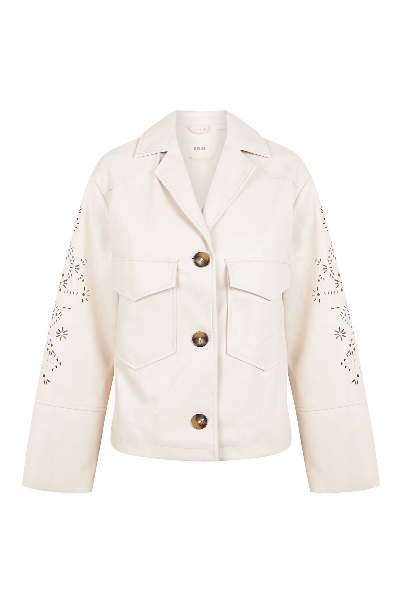 Slowlove Cazadora perforados en manga