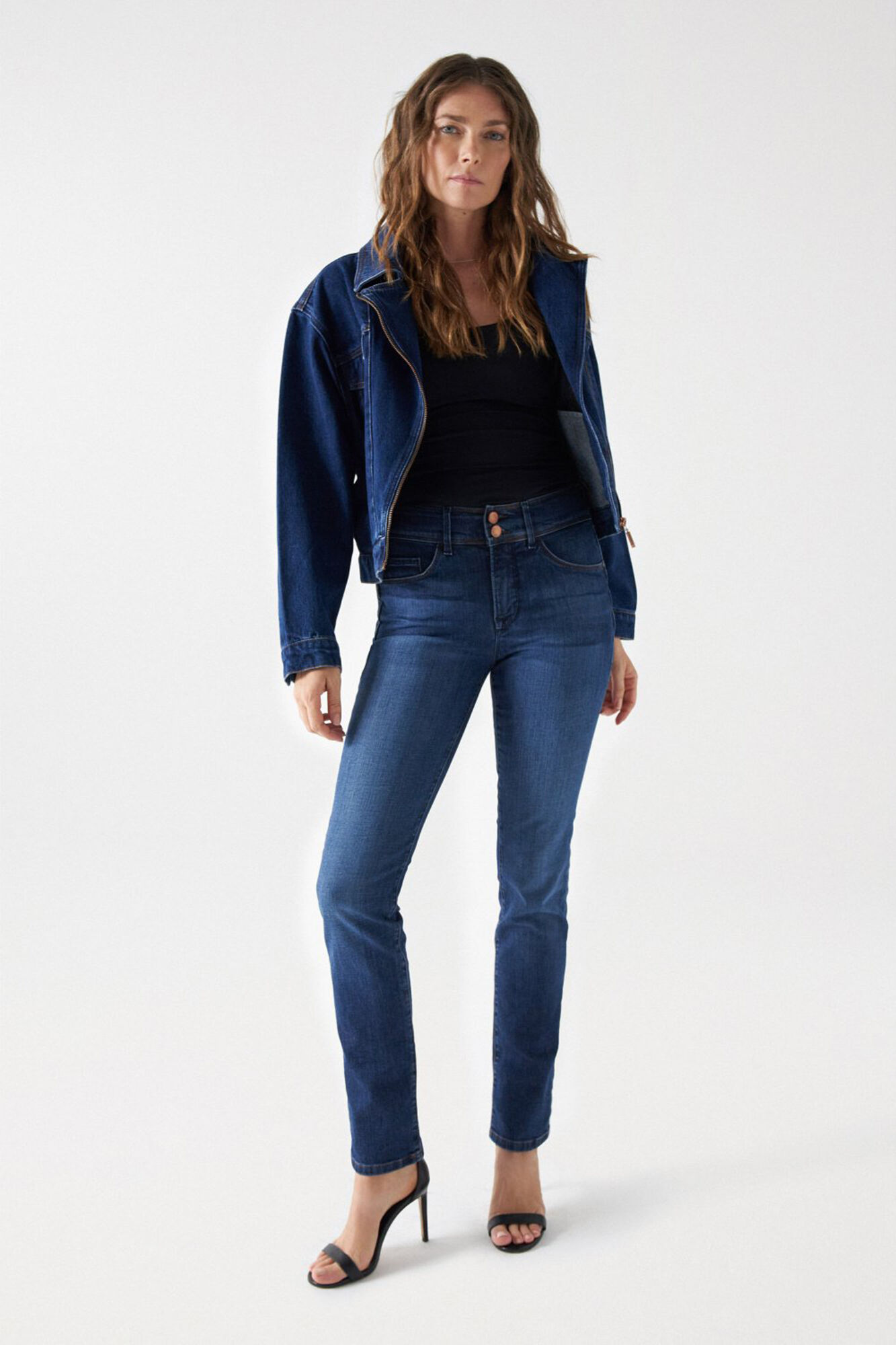 Salsa Jeans Secret push-in slim jeans Blue