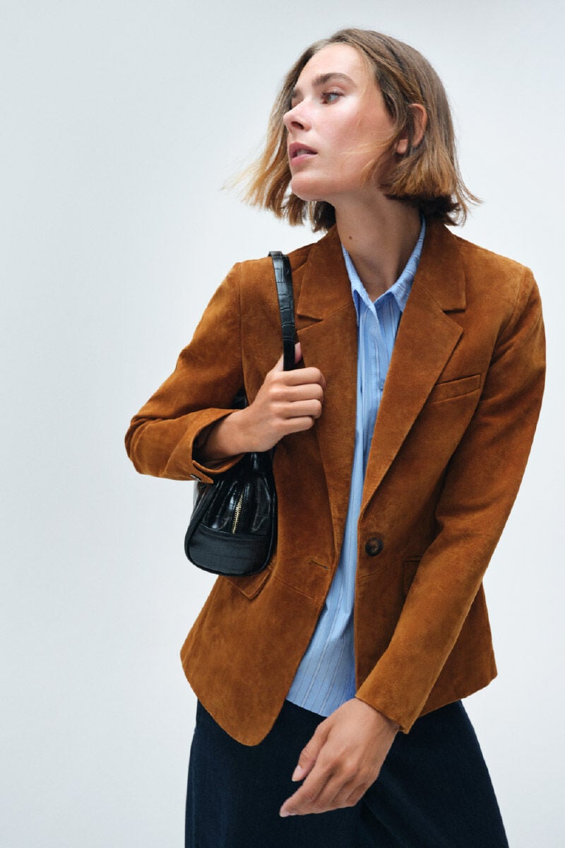 Cortefiel Leather jacket