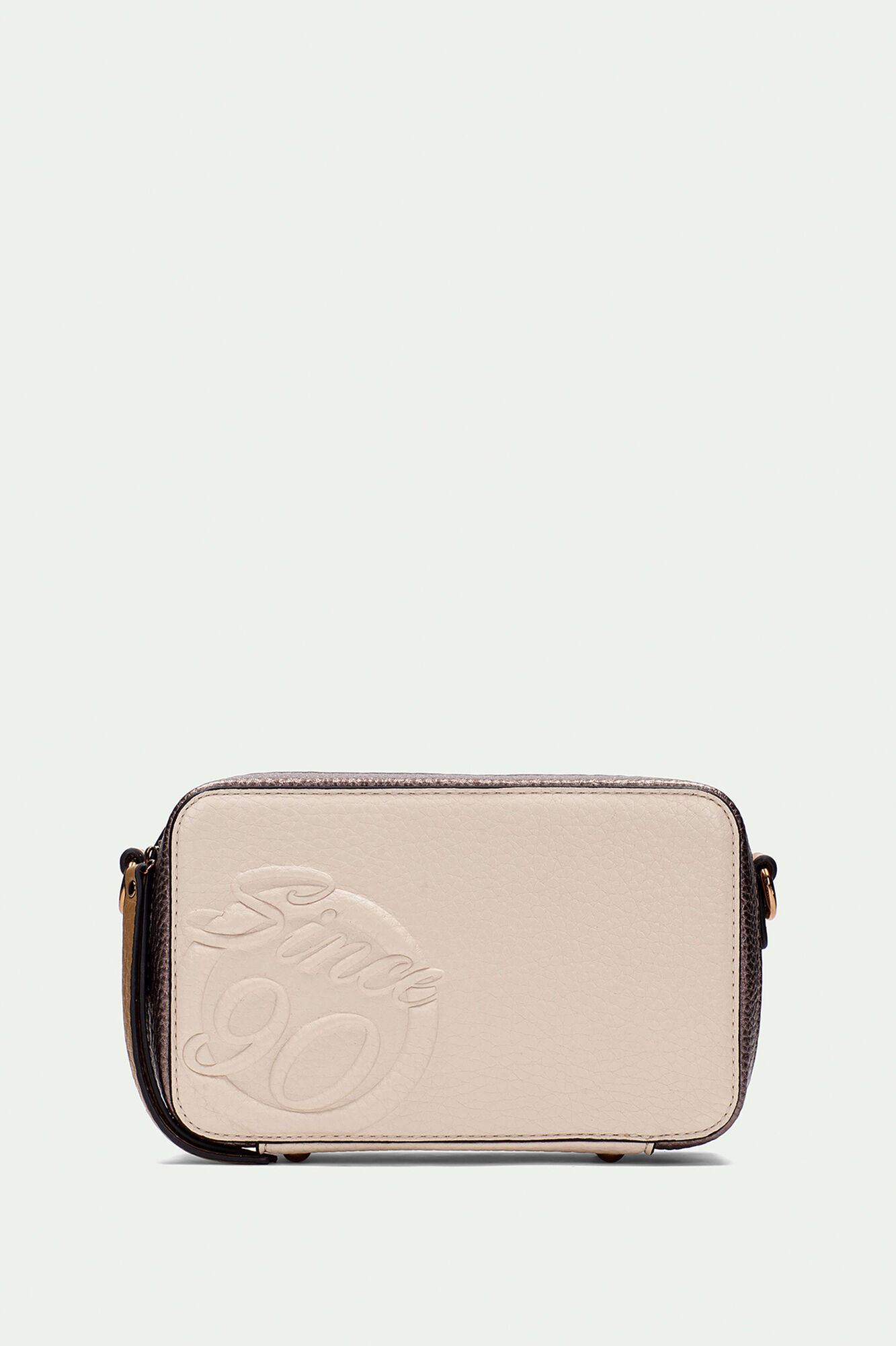 Hispanitas Desde 90 bolsa de mala de tiracolo com fecho-&eacute;clair Tostado