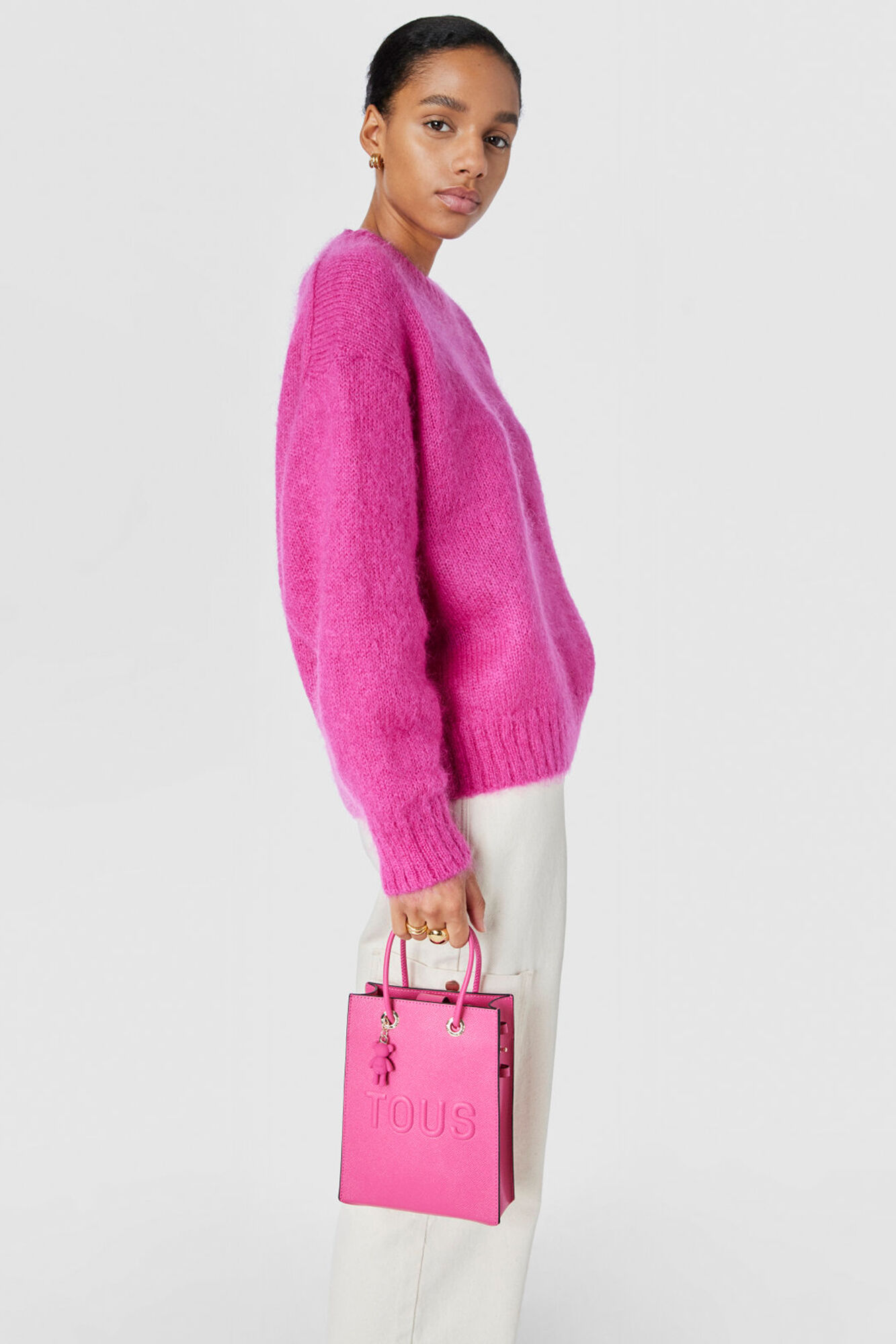 Tous Mini bolso Pop fucsia La Rue Fucsia