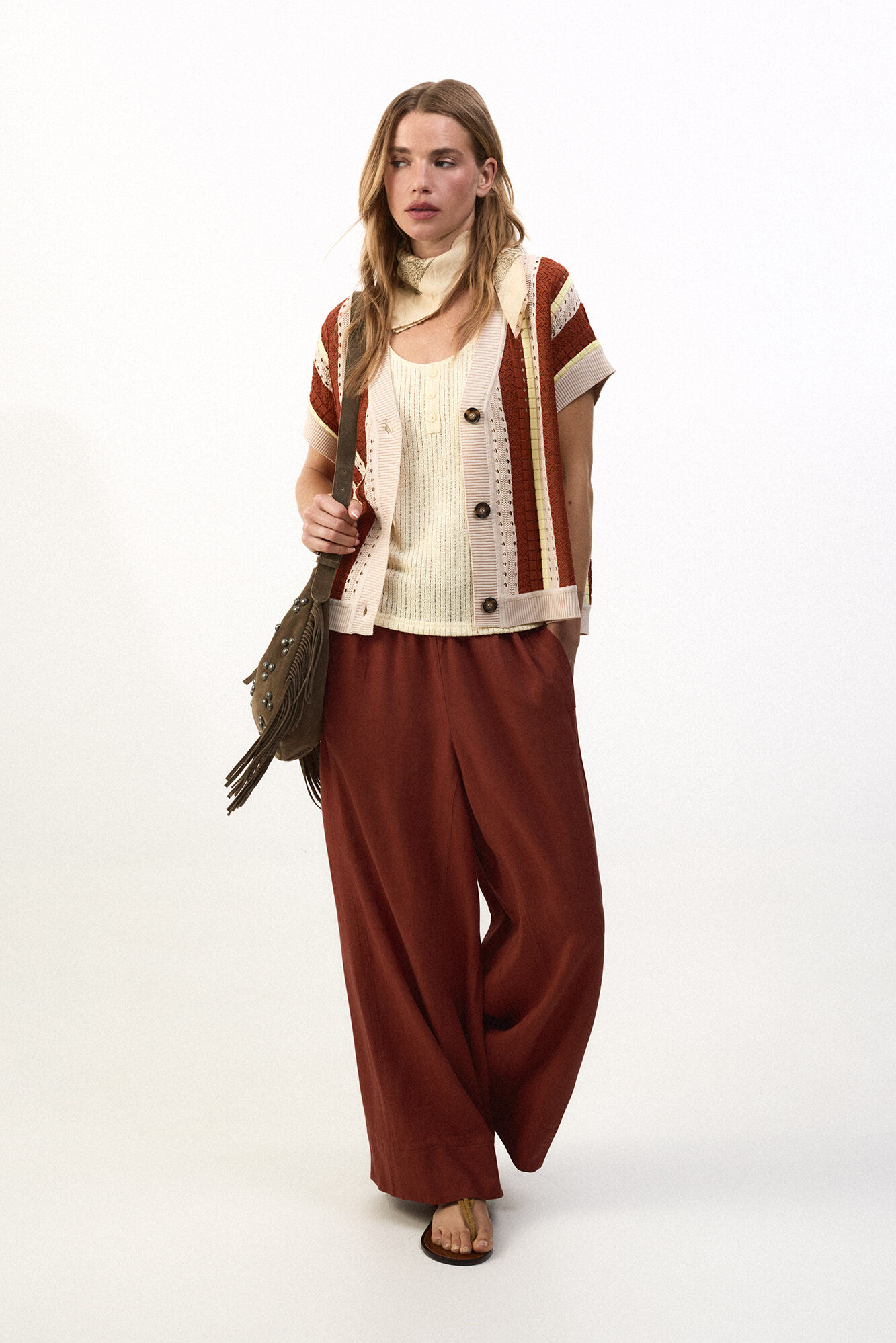 Slowlove Chaqueta rayas verticales Multicolor