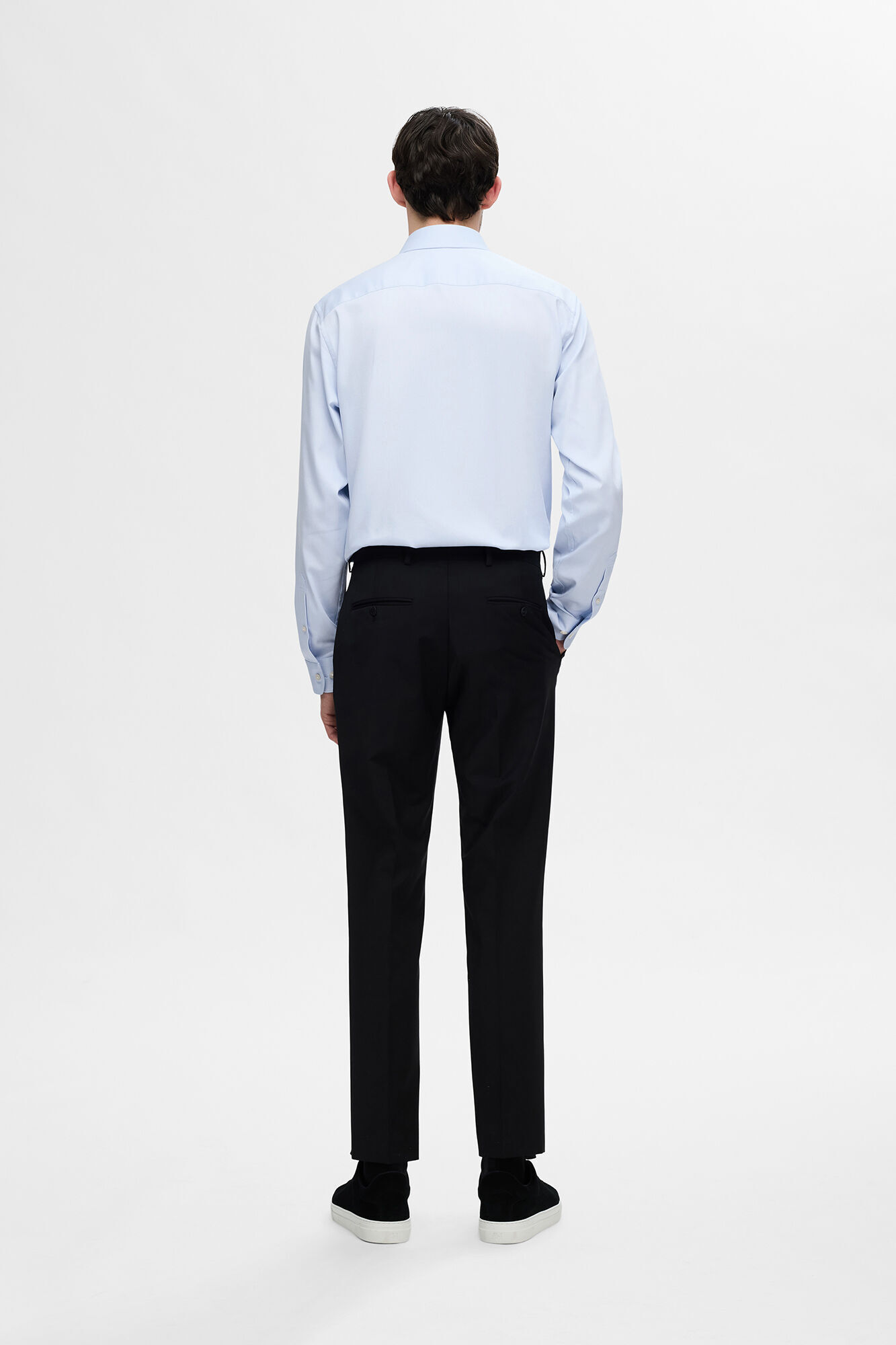 Selected Camisa Slim Fit de vestir Azul