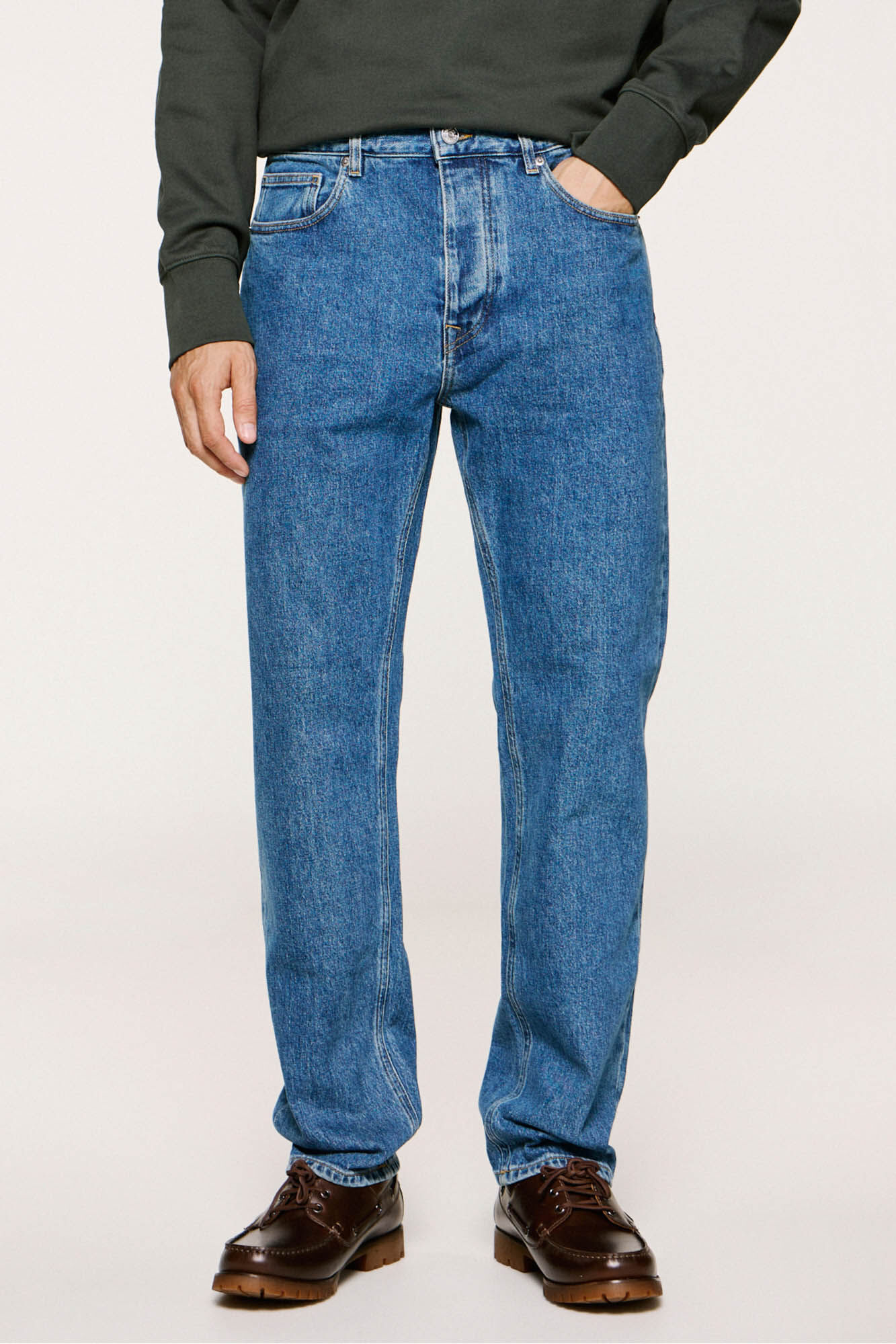 Selected Straight Fit jeans Blue