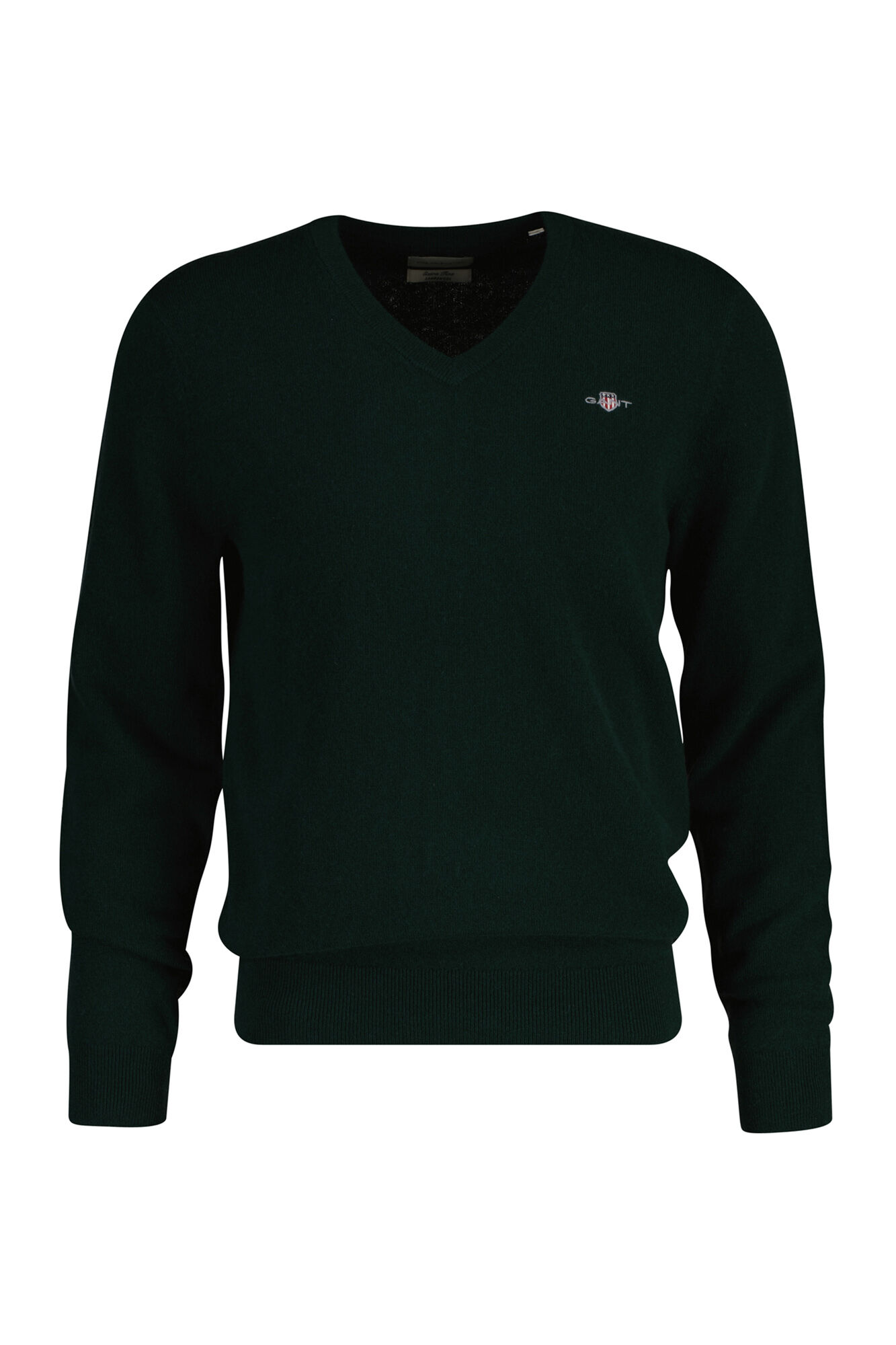 Gant Extrafine lambswool v-neck Green