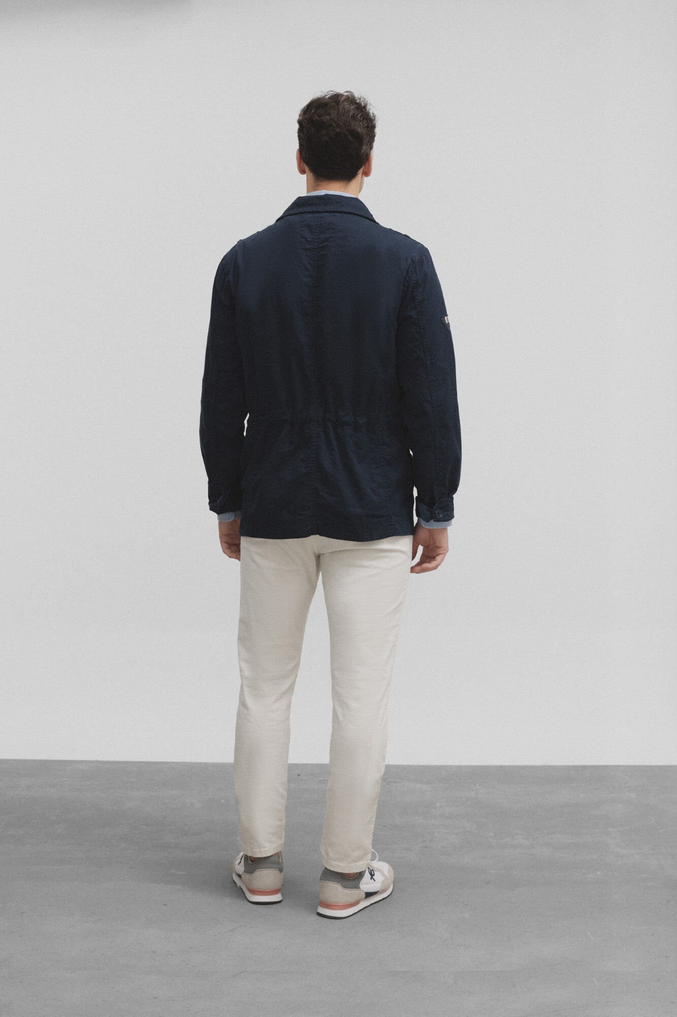 Silbon Military jacket Blue